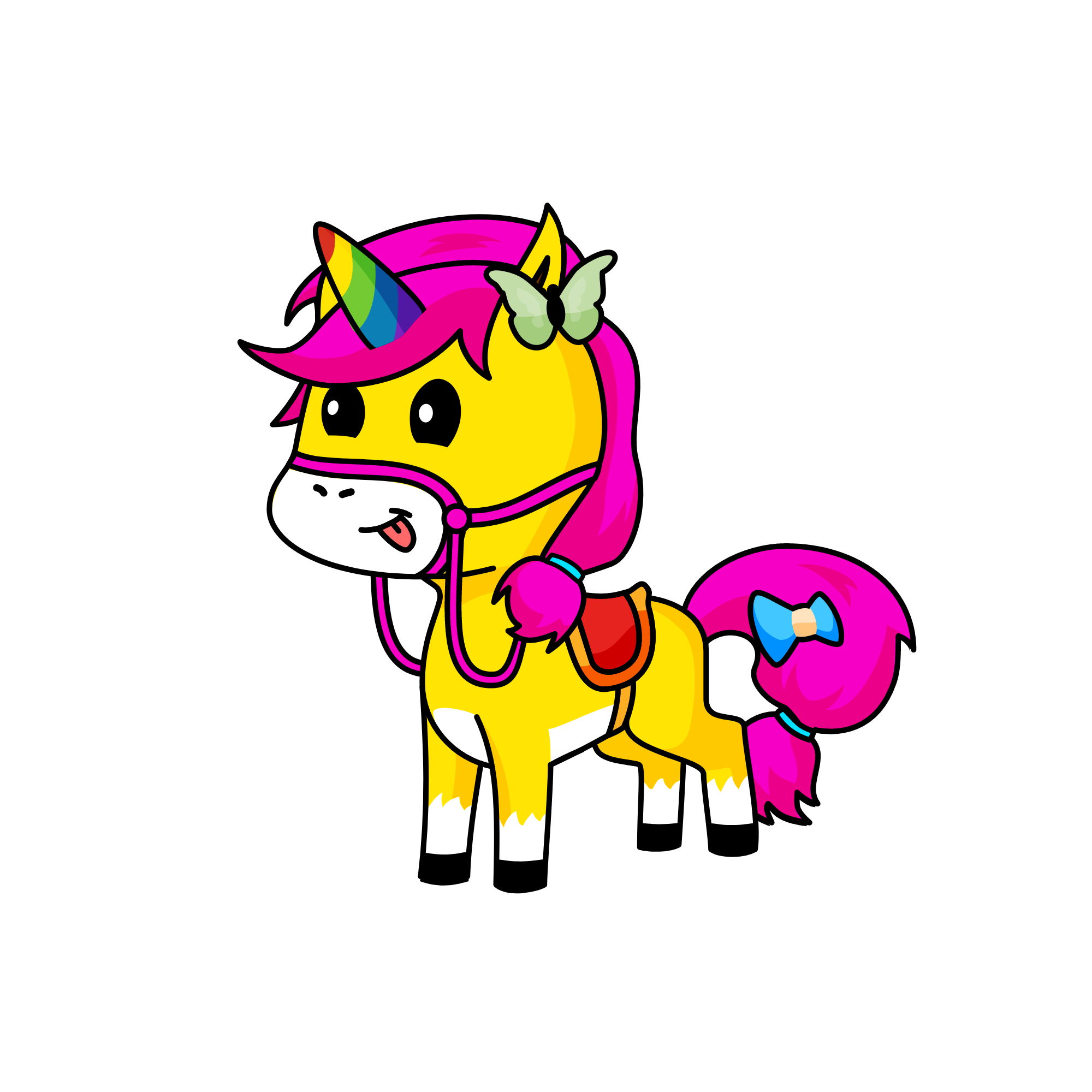 Cutie, the unicorn