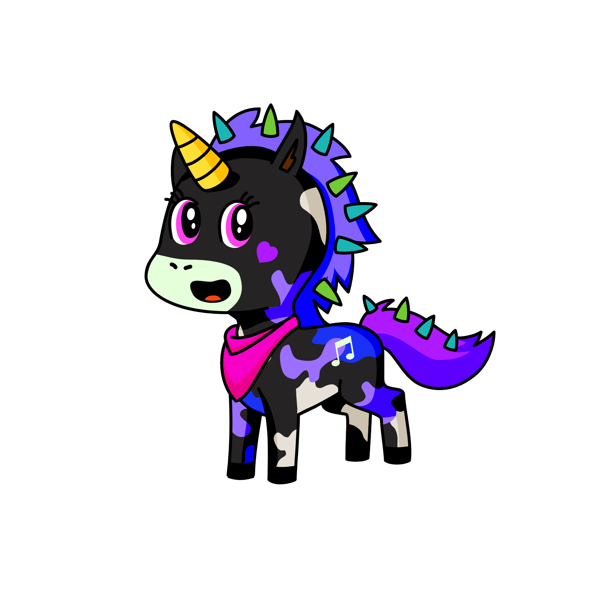 Cupcake:D, the unicorn