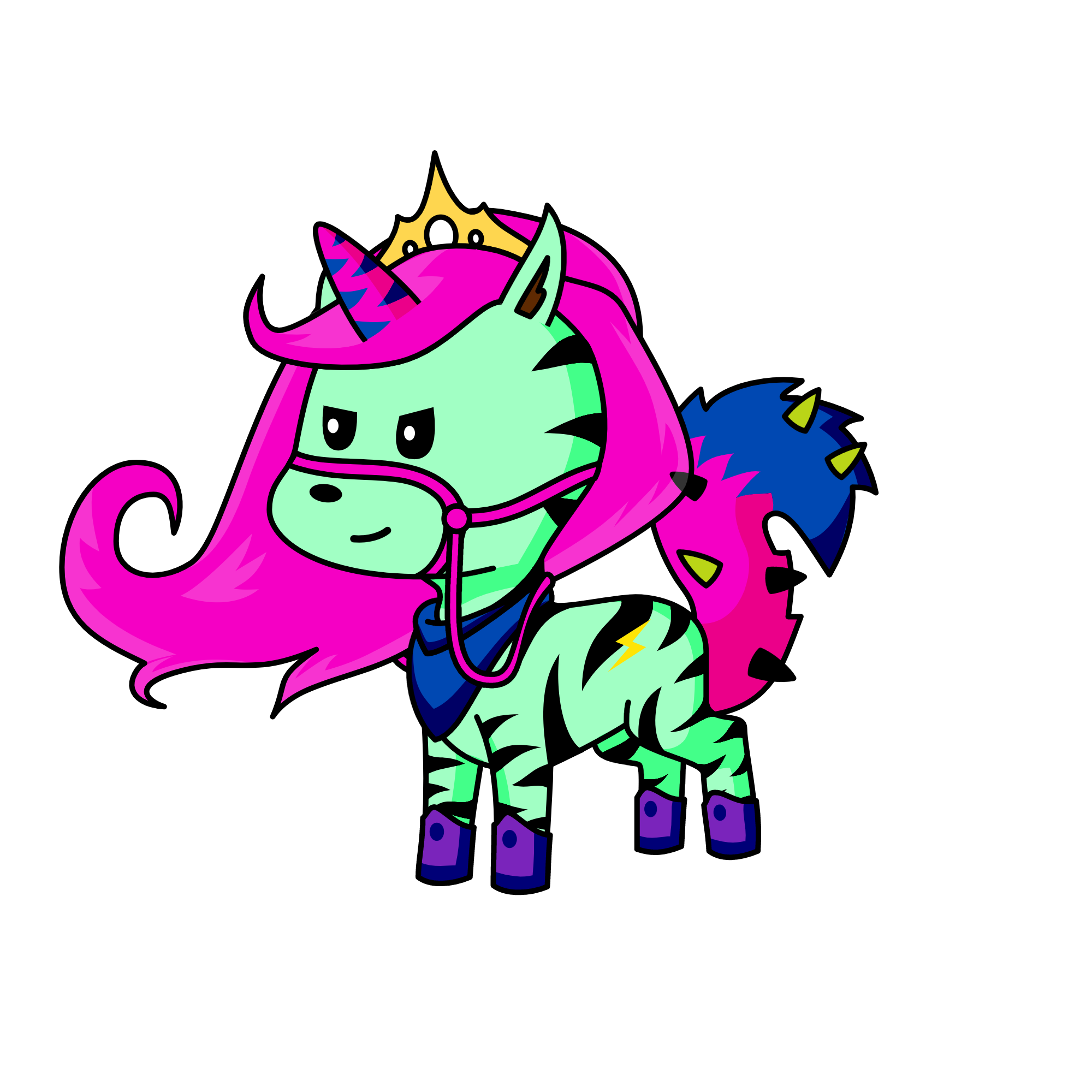 June , the unicorn
