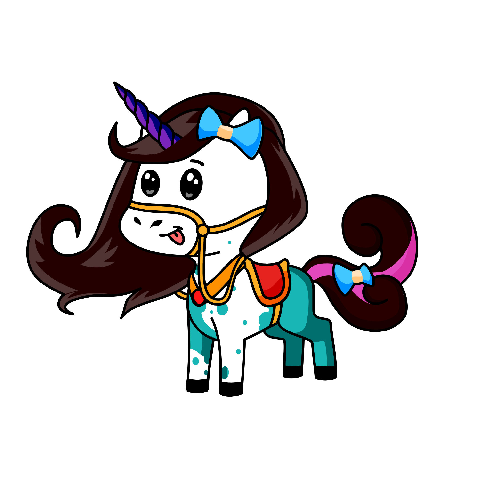 sandy, the unicorn