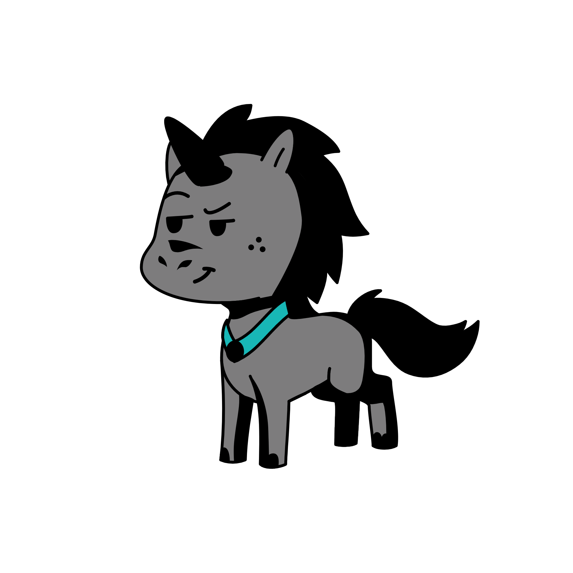 cat noir, the unicorn