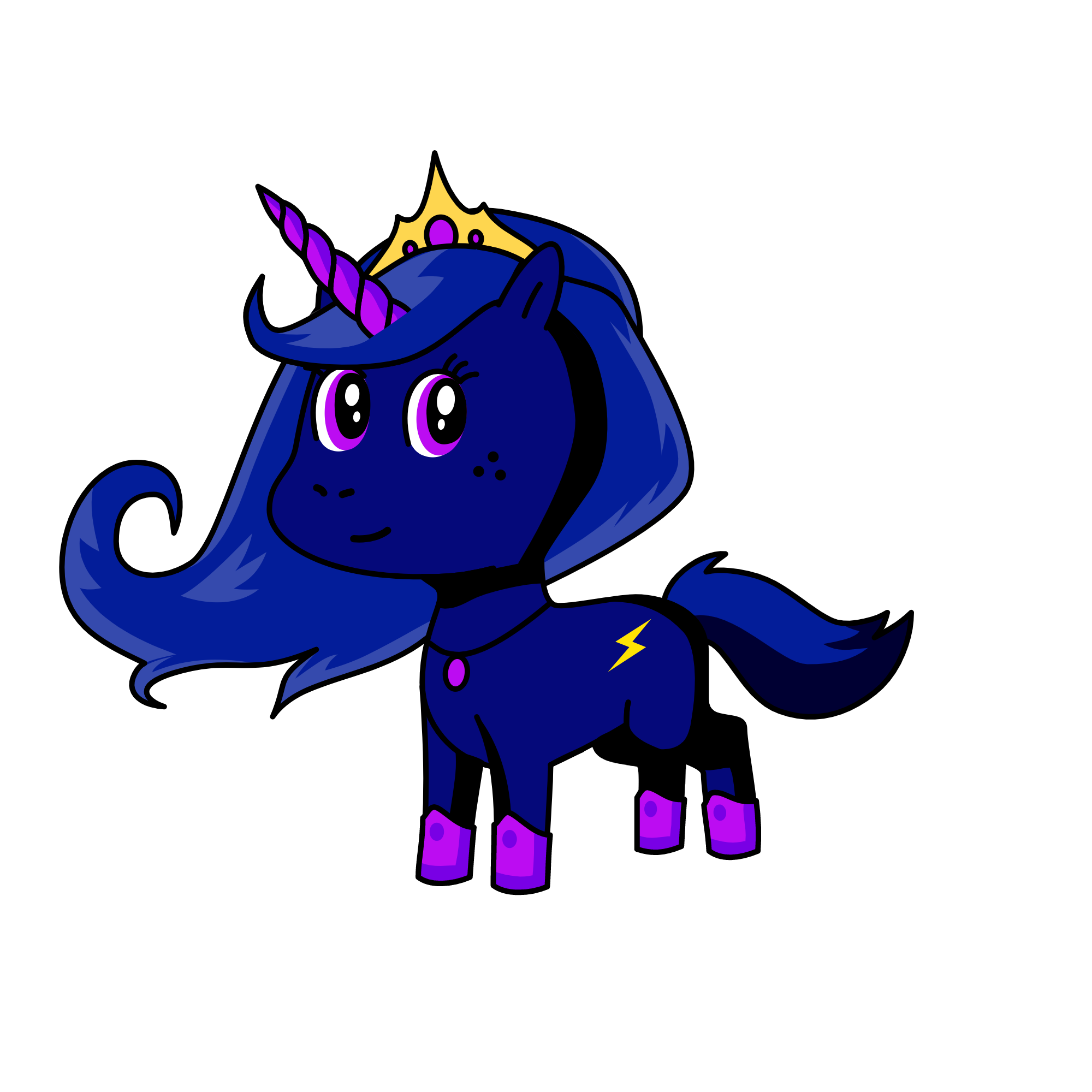 LUNA, the unicorn