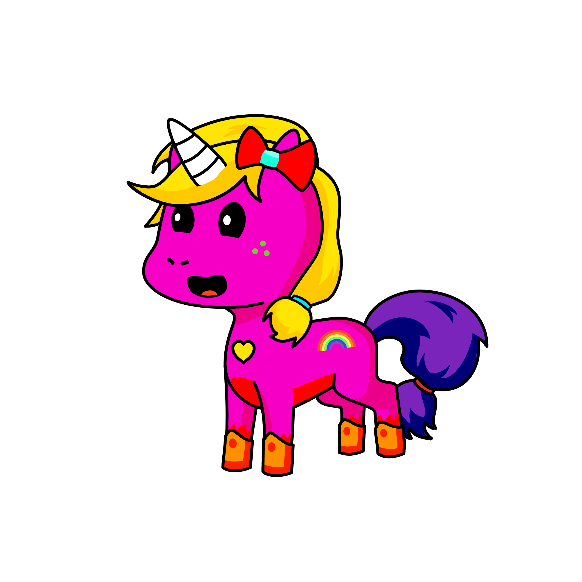 princess sparkles, the unicorn