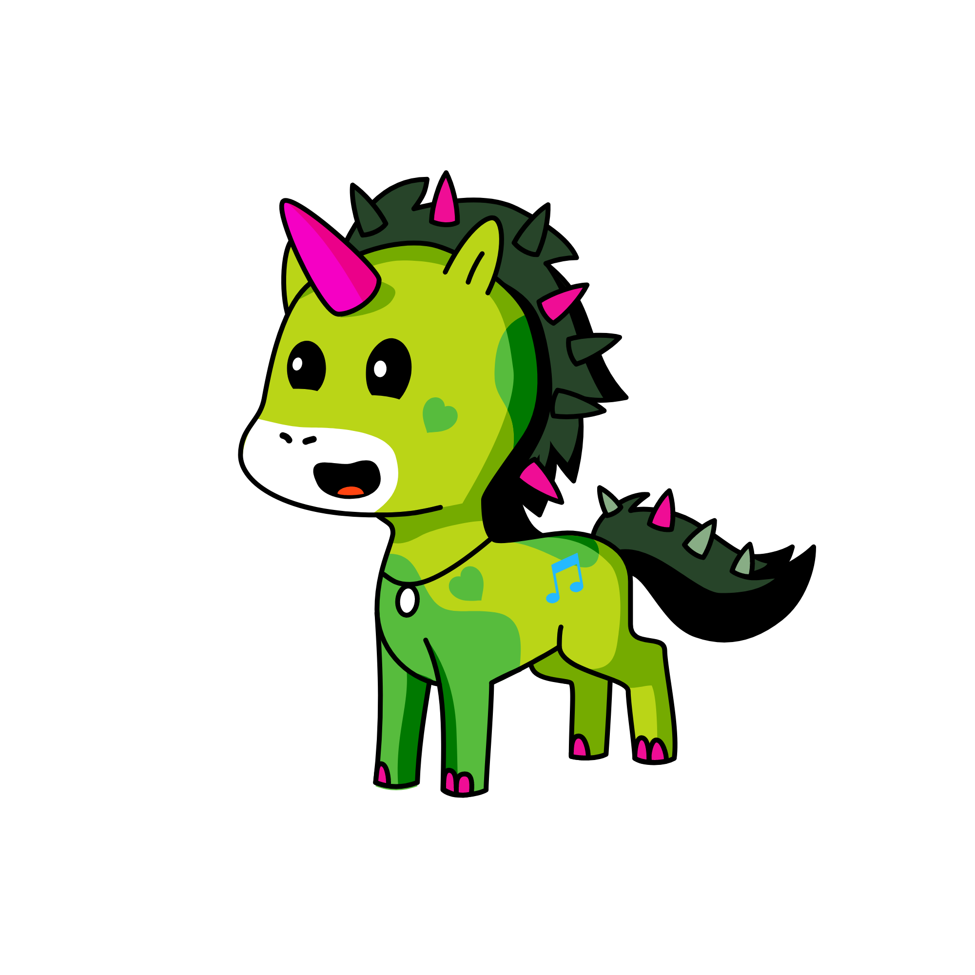 SCARLET, the unicorn