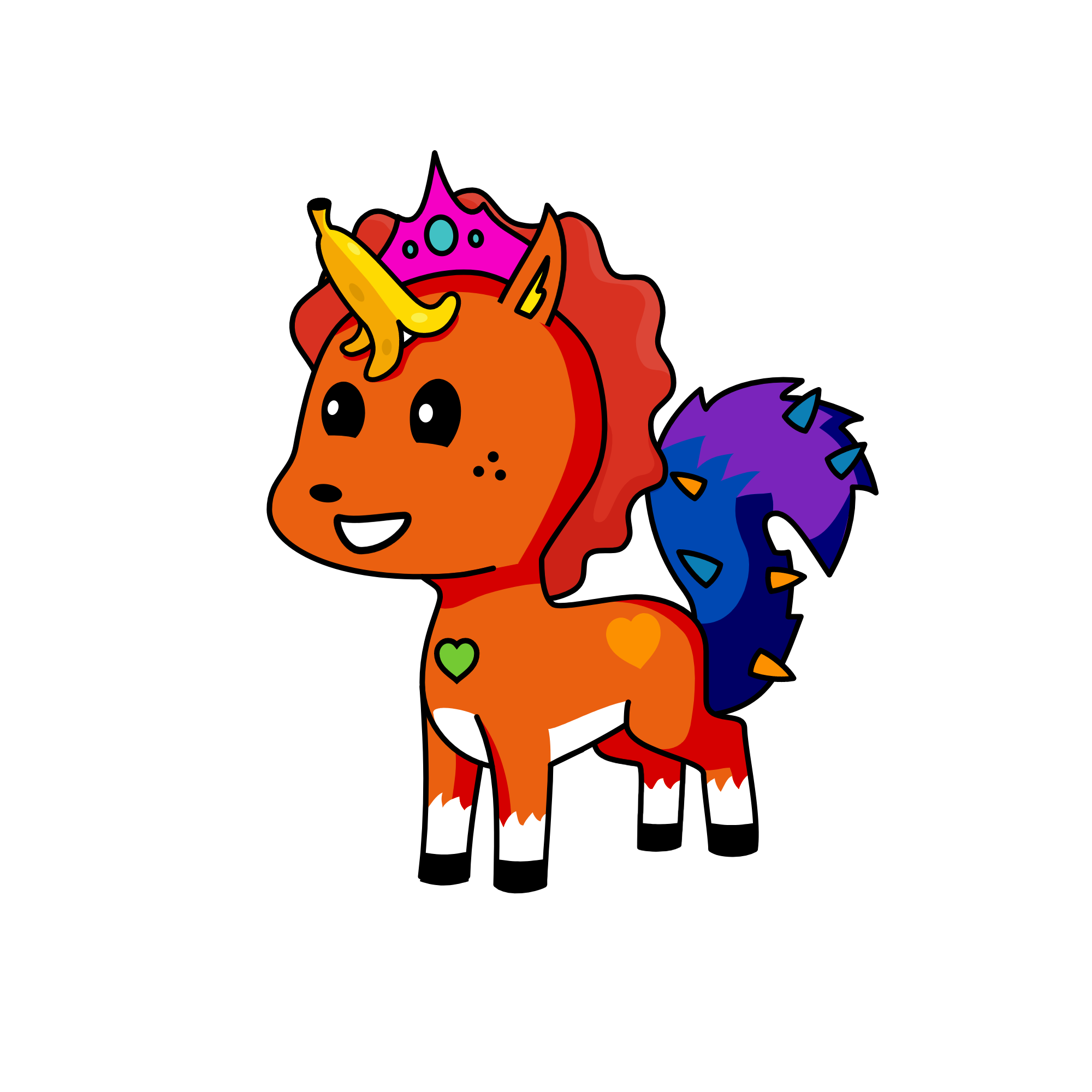 bannana, the unicorn