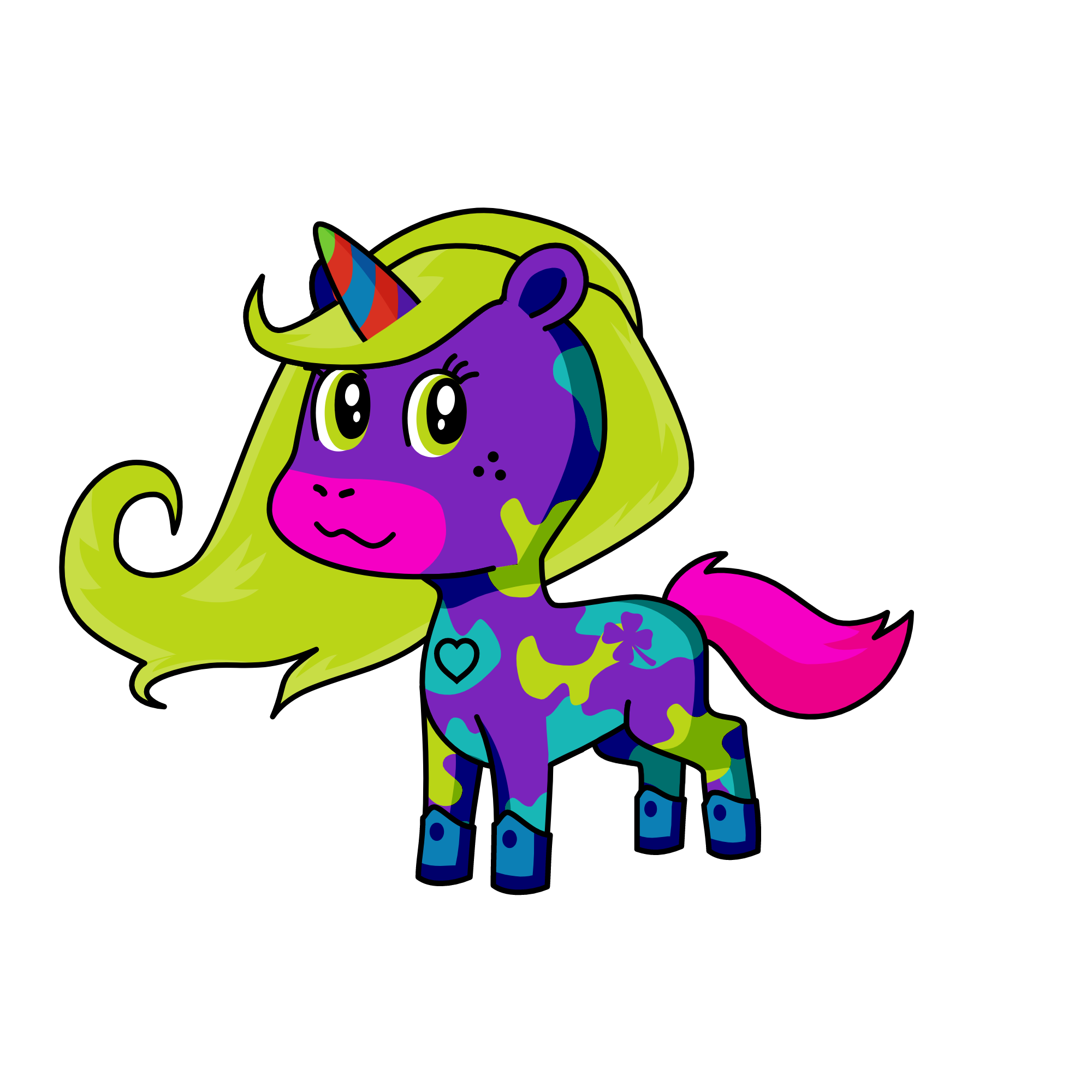 me so nice, the unicorn