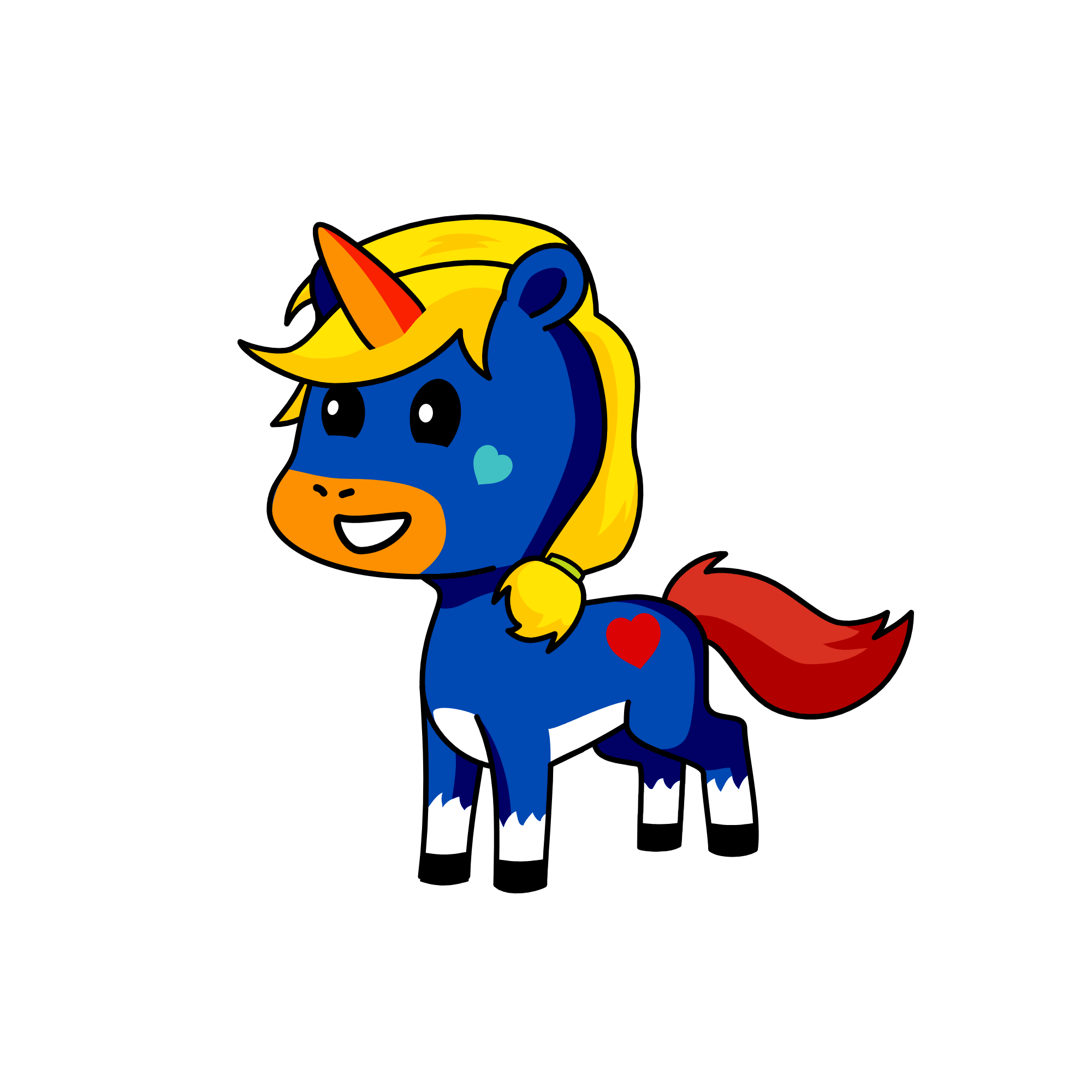 Heart, the unicorn