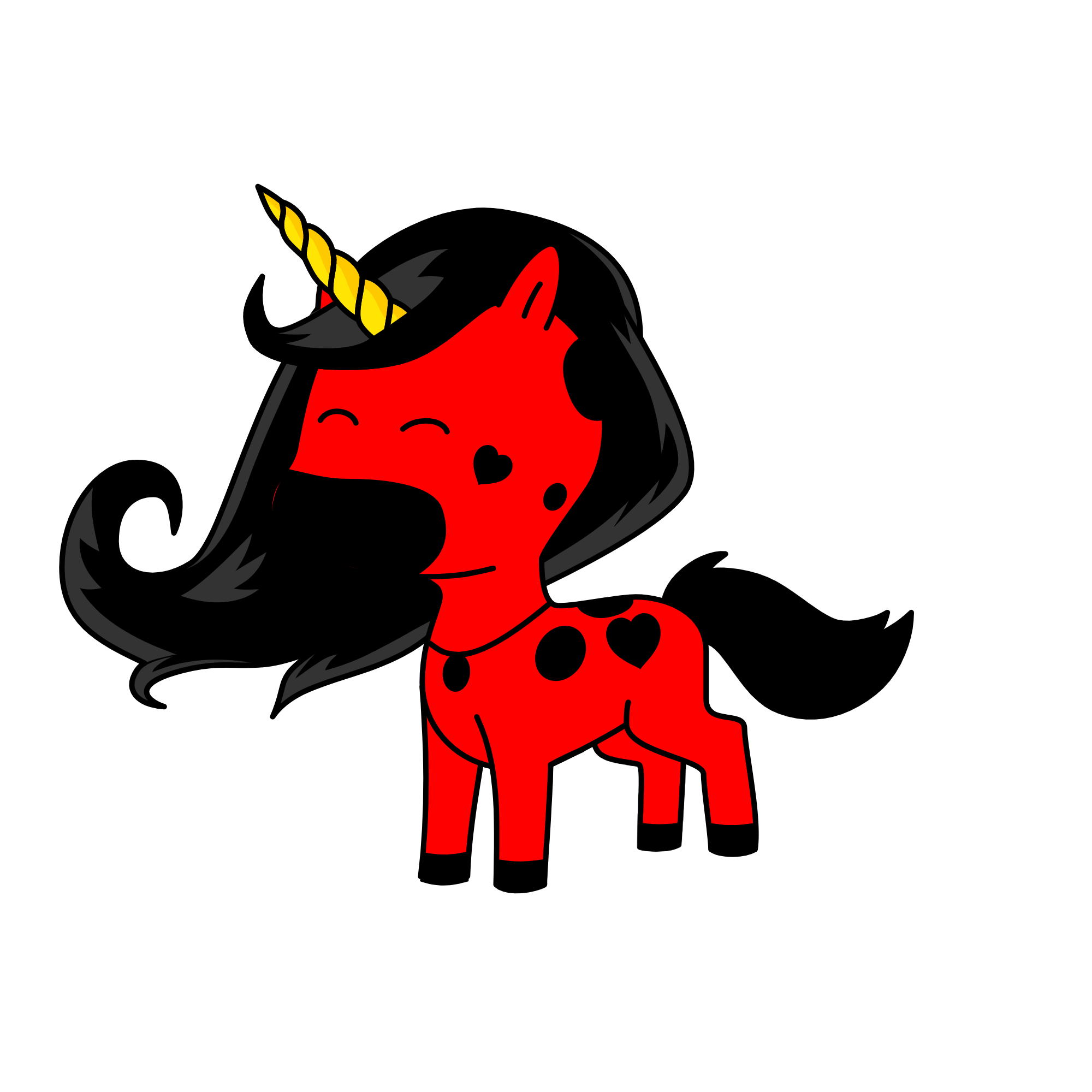 Shadow, the unicorn