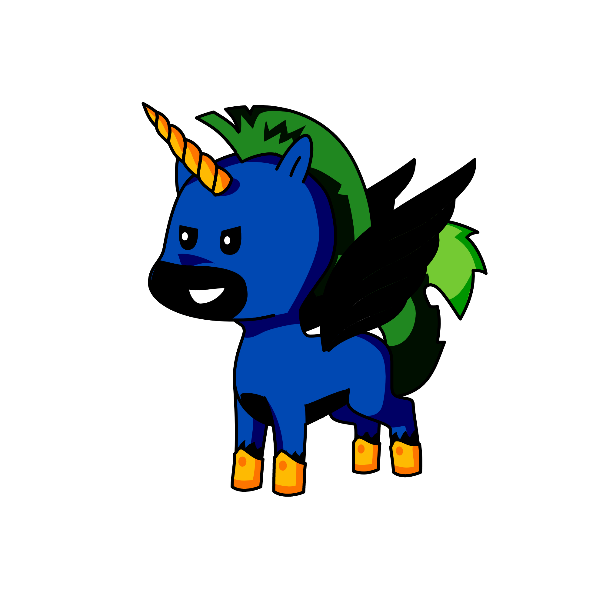 Prince Spy, the unicorn