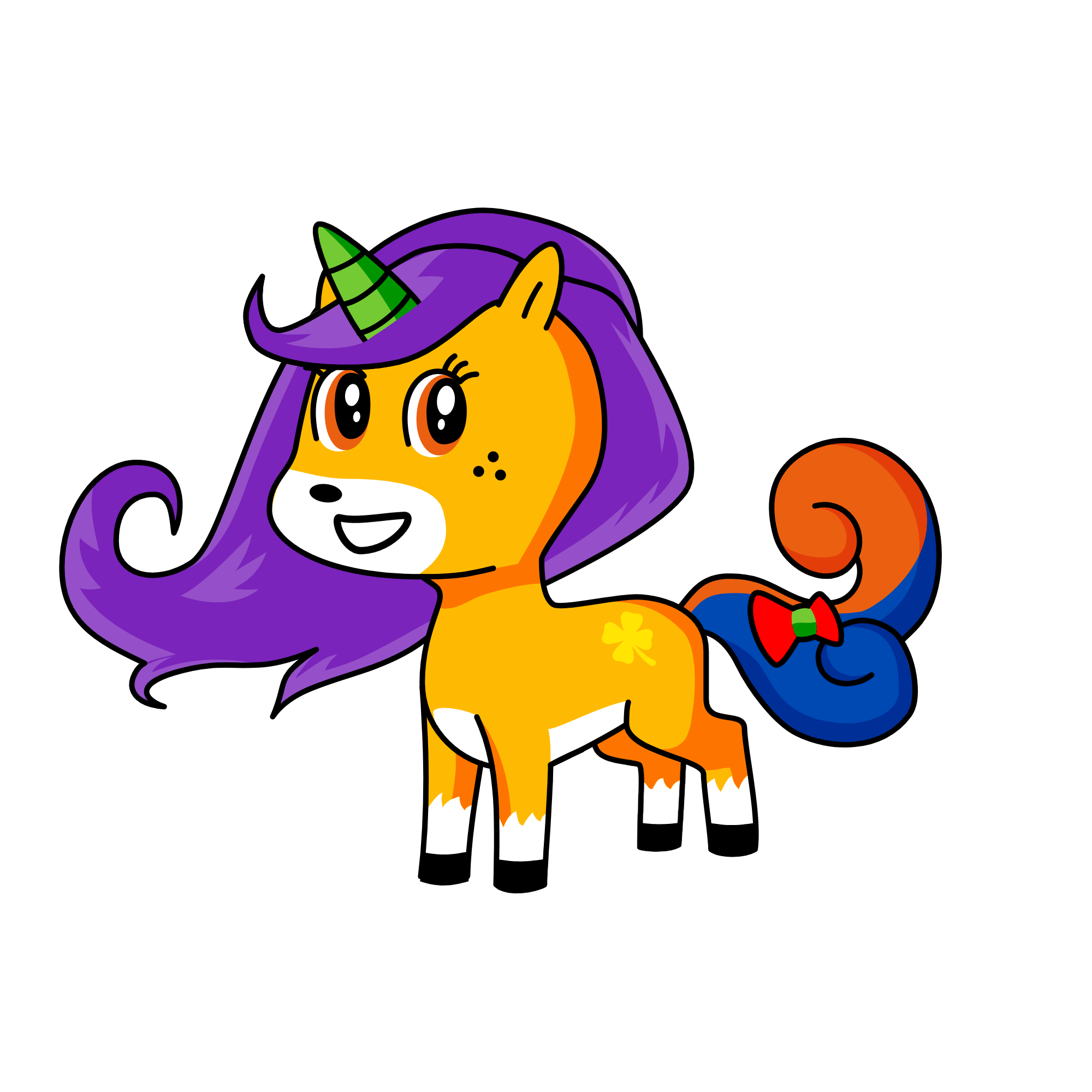 Caren, the unicorn