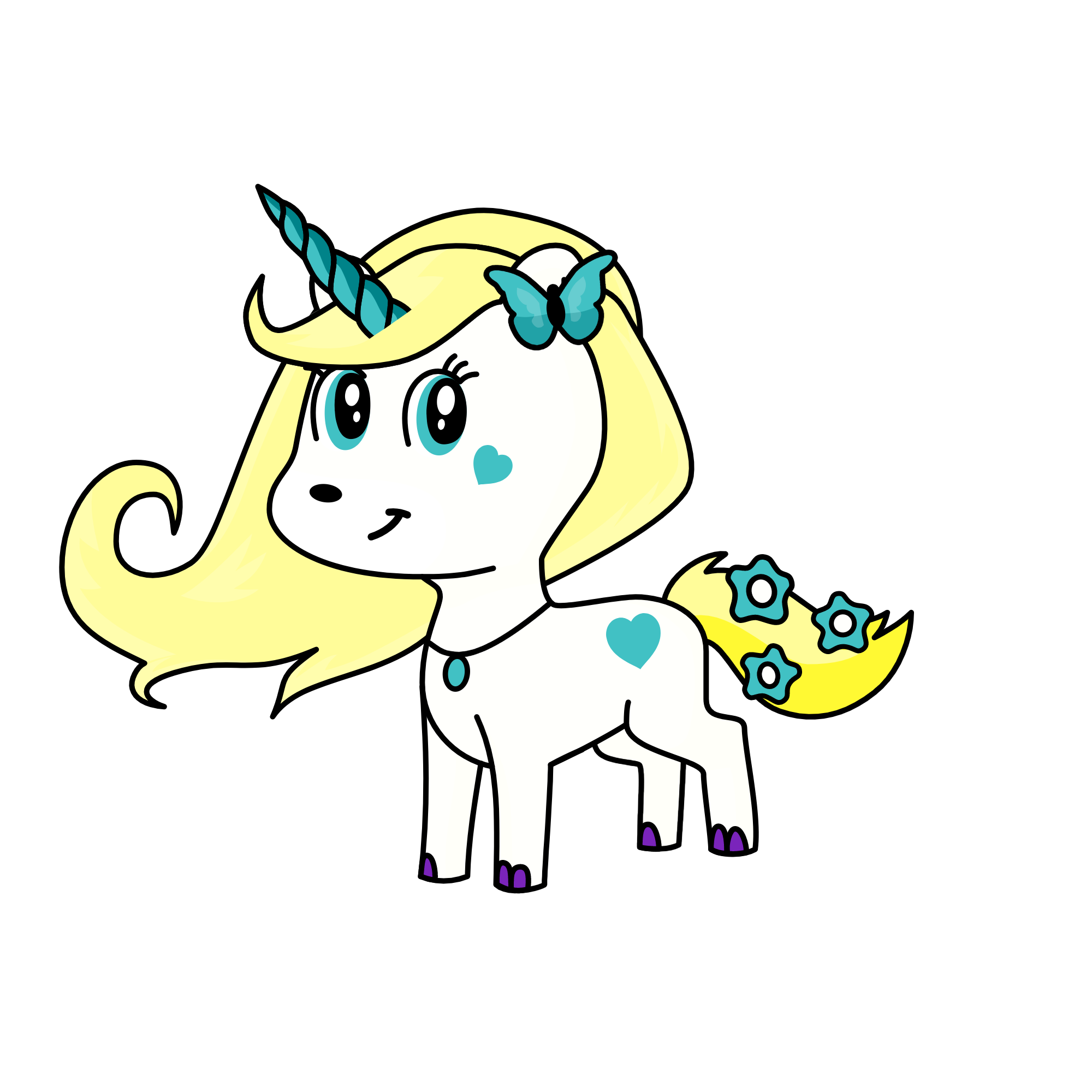 Elsa, the unicorn