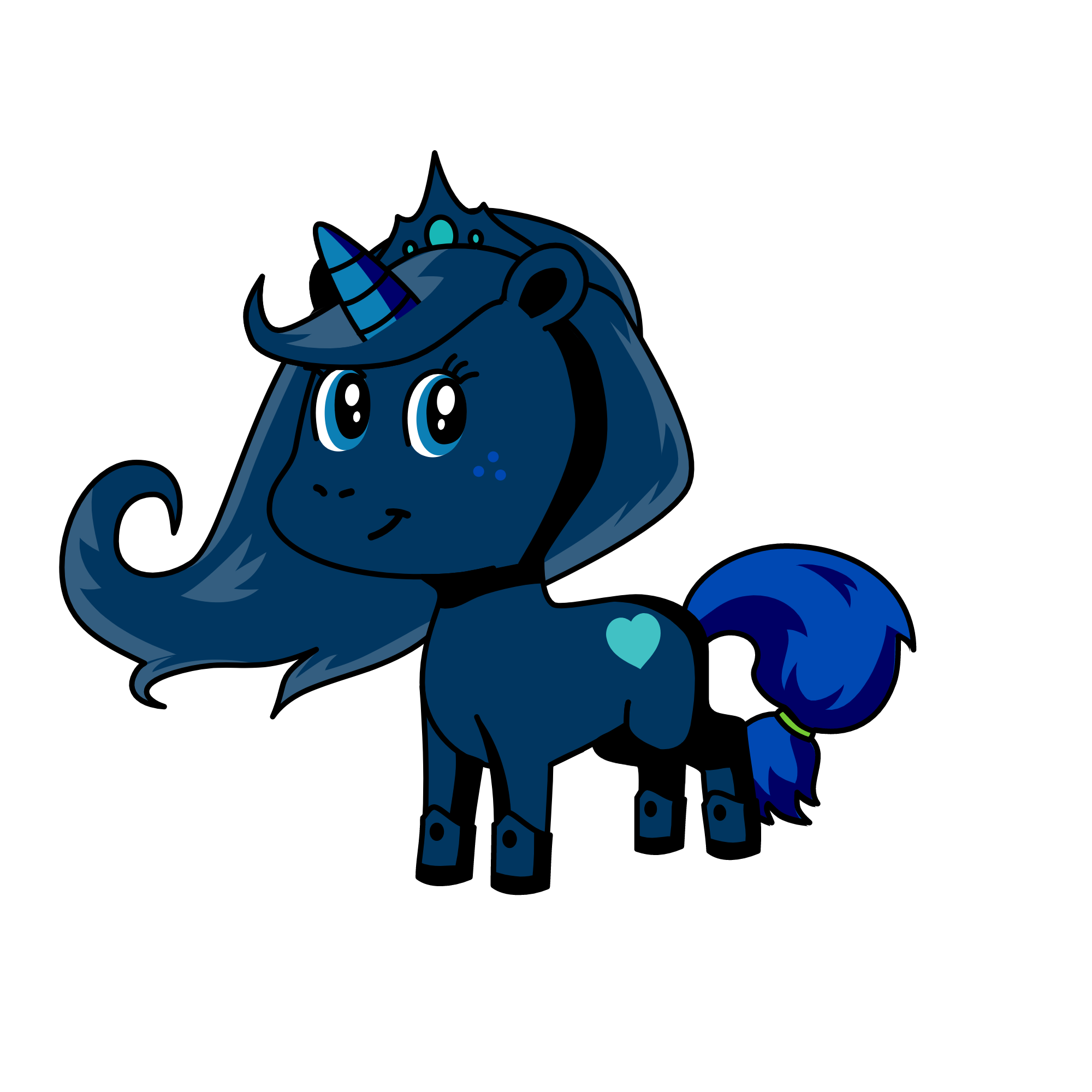 Luna, the unicorn