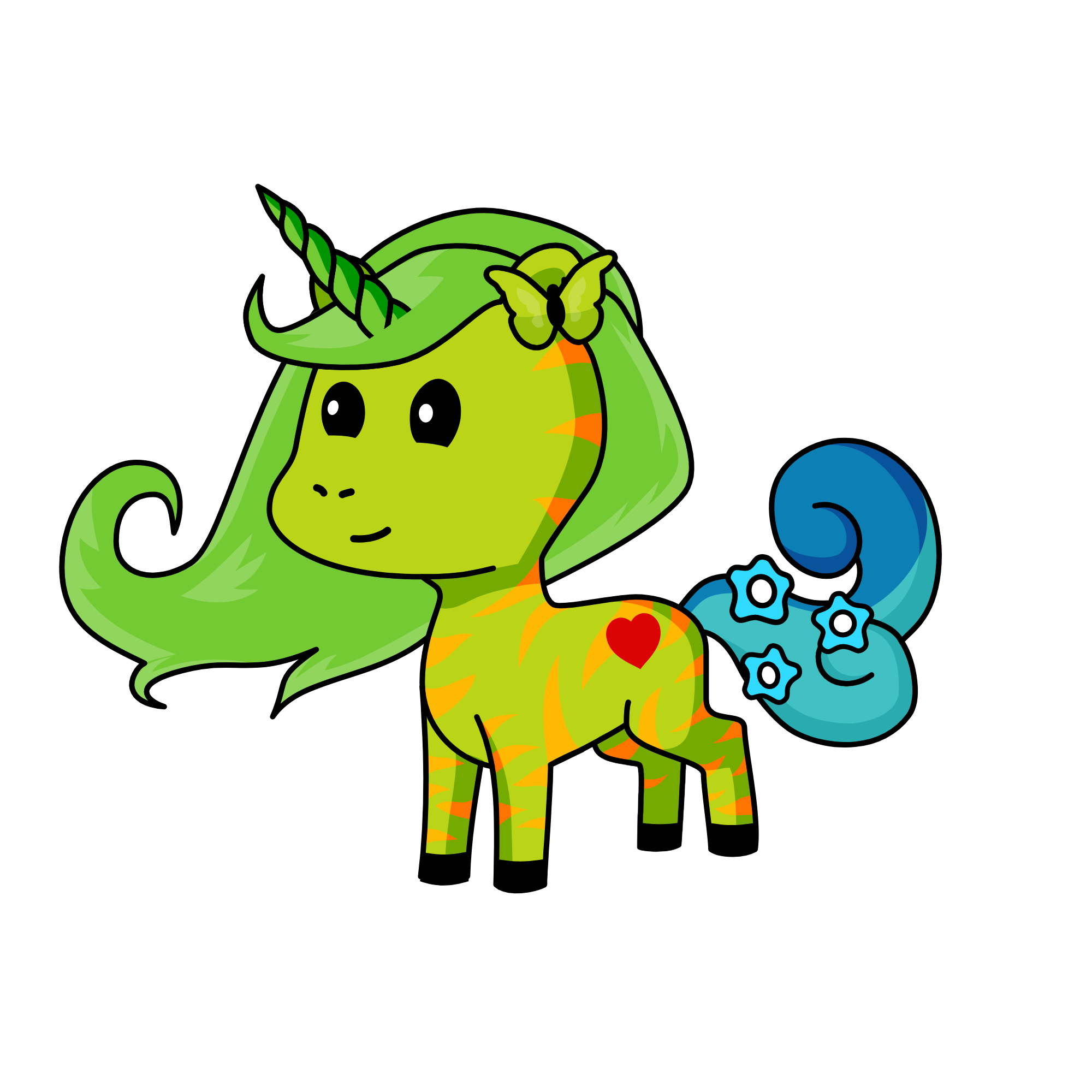 Greenleaf, the unicorn