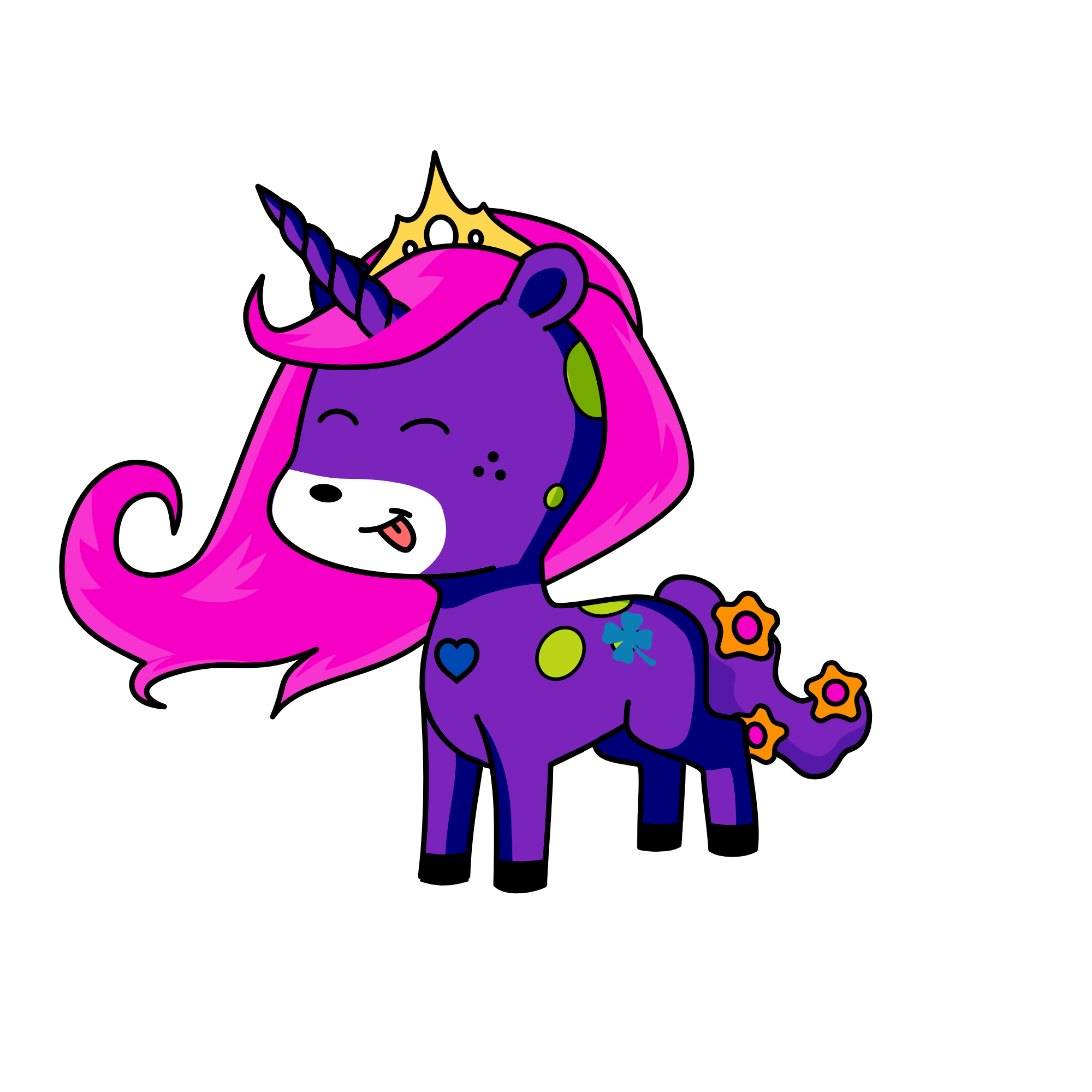 adly, the unicorn