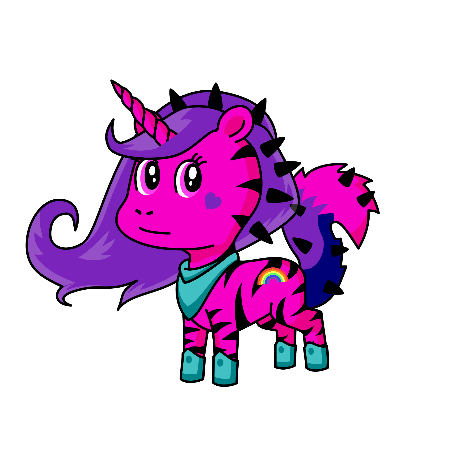 Aya, the unicorn