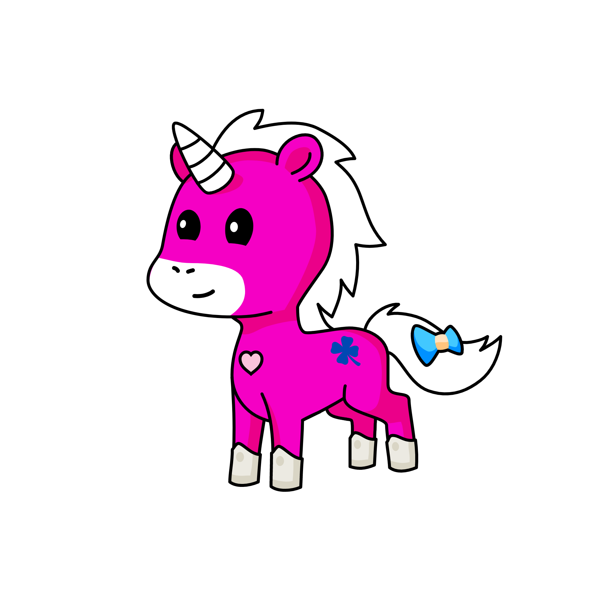 Tululu, the unicorn