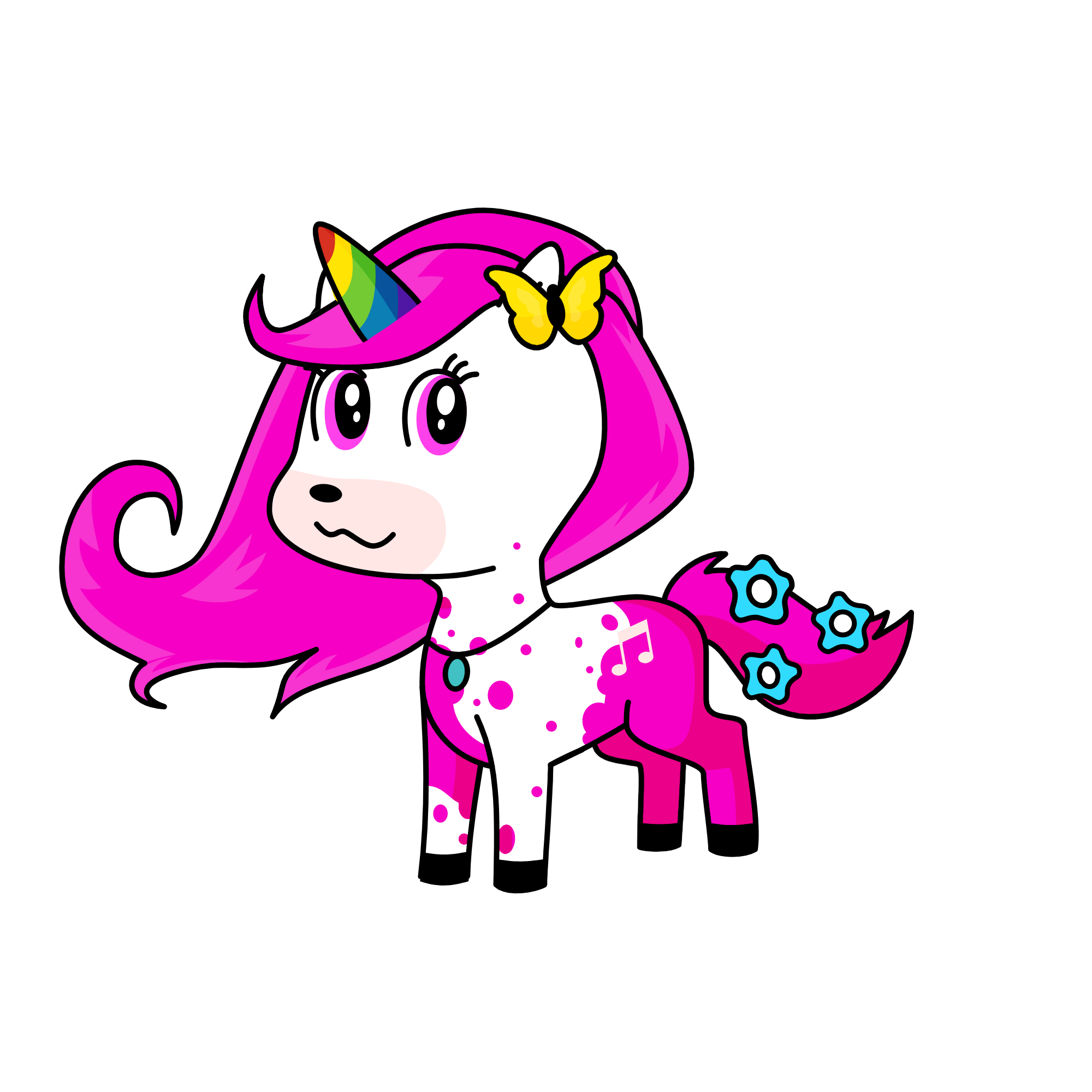 Nashy, the unicorn