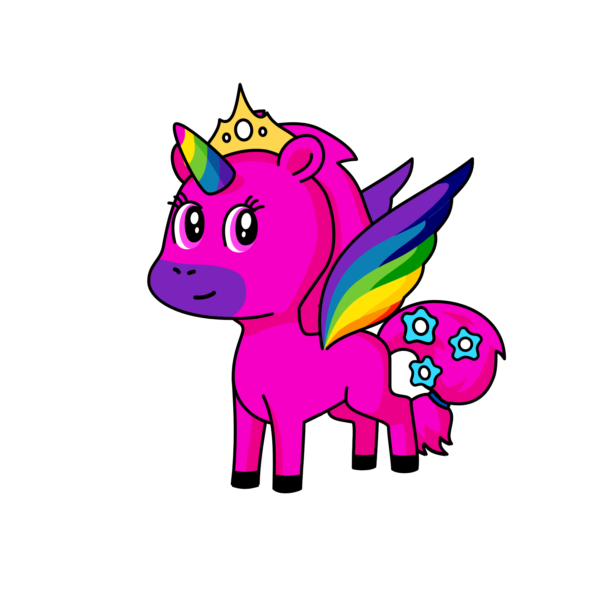 Princess Elllie, the unicorn