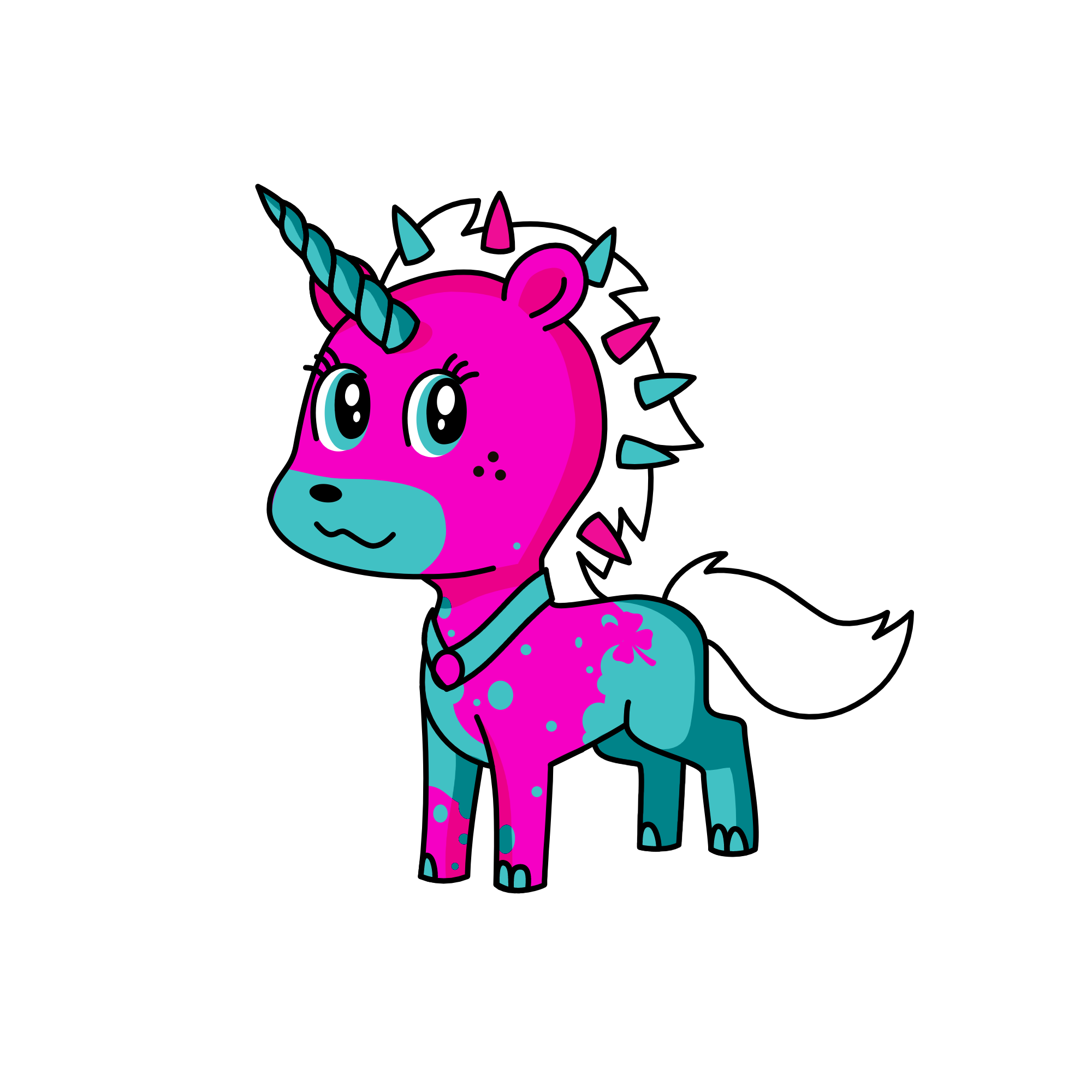 Popsie, the unicorn