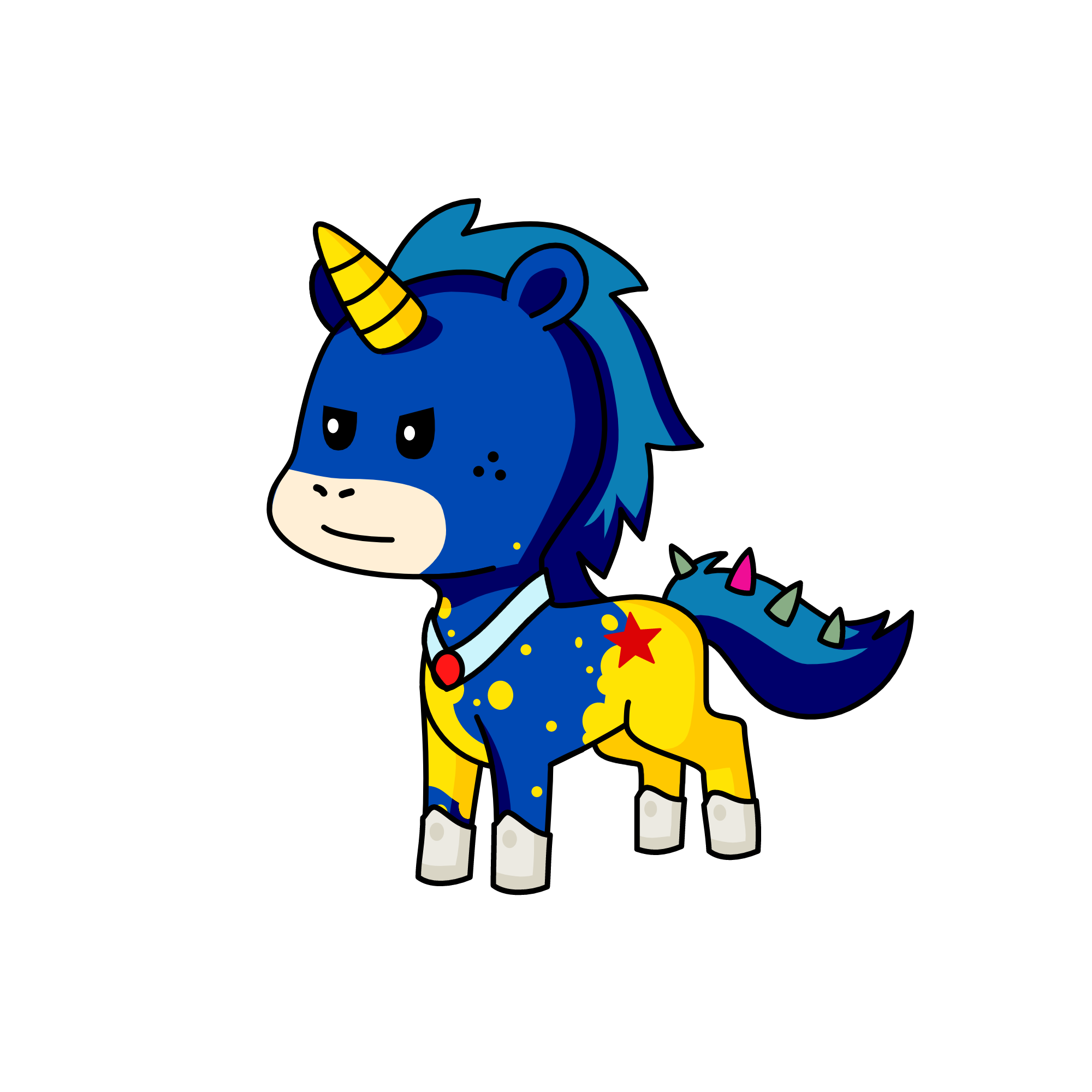 champion, the unicorn