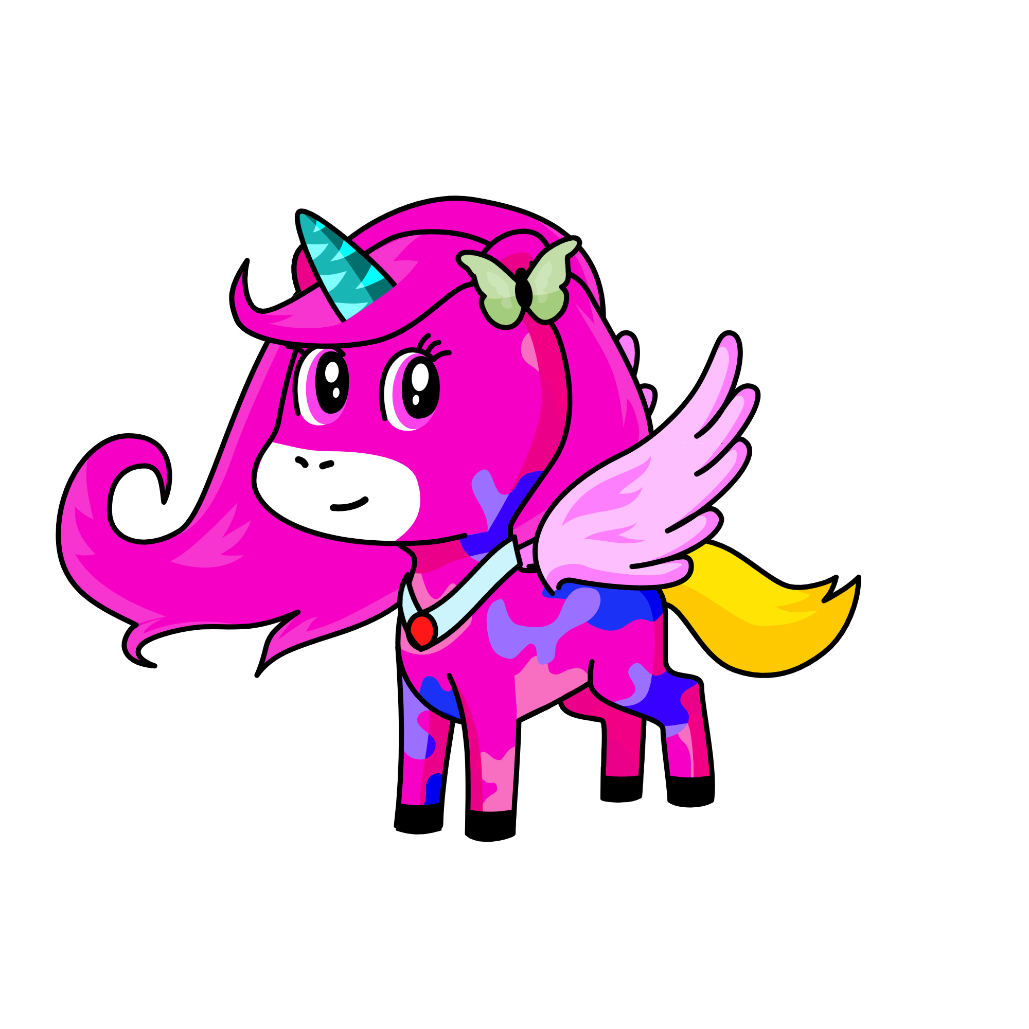 Super Anna, the unicorn