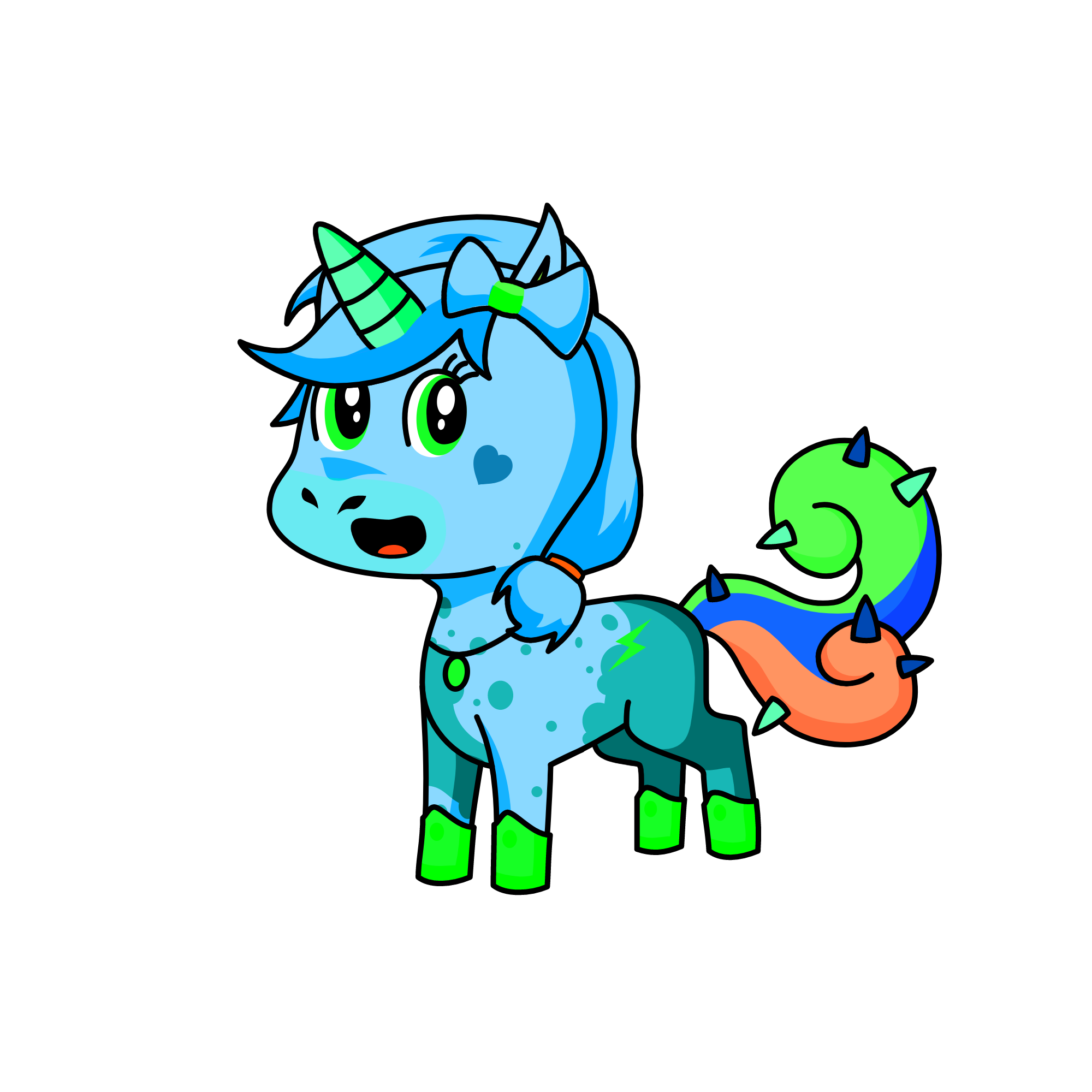 Fiona, the unicorn