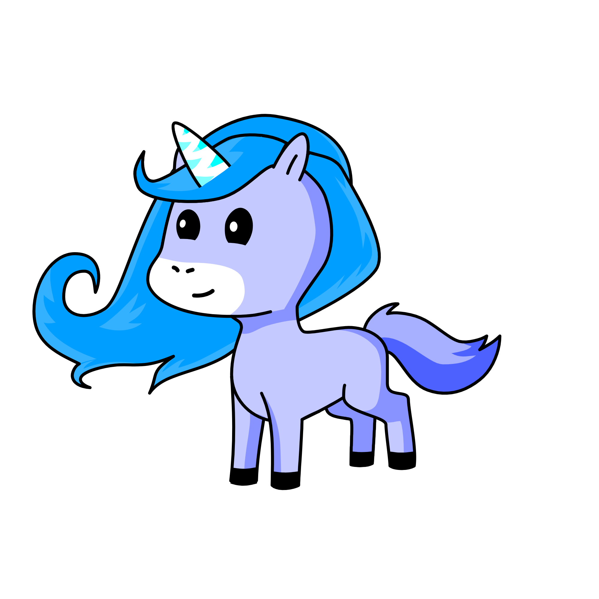 pueen of the sky, the unicorn