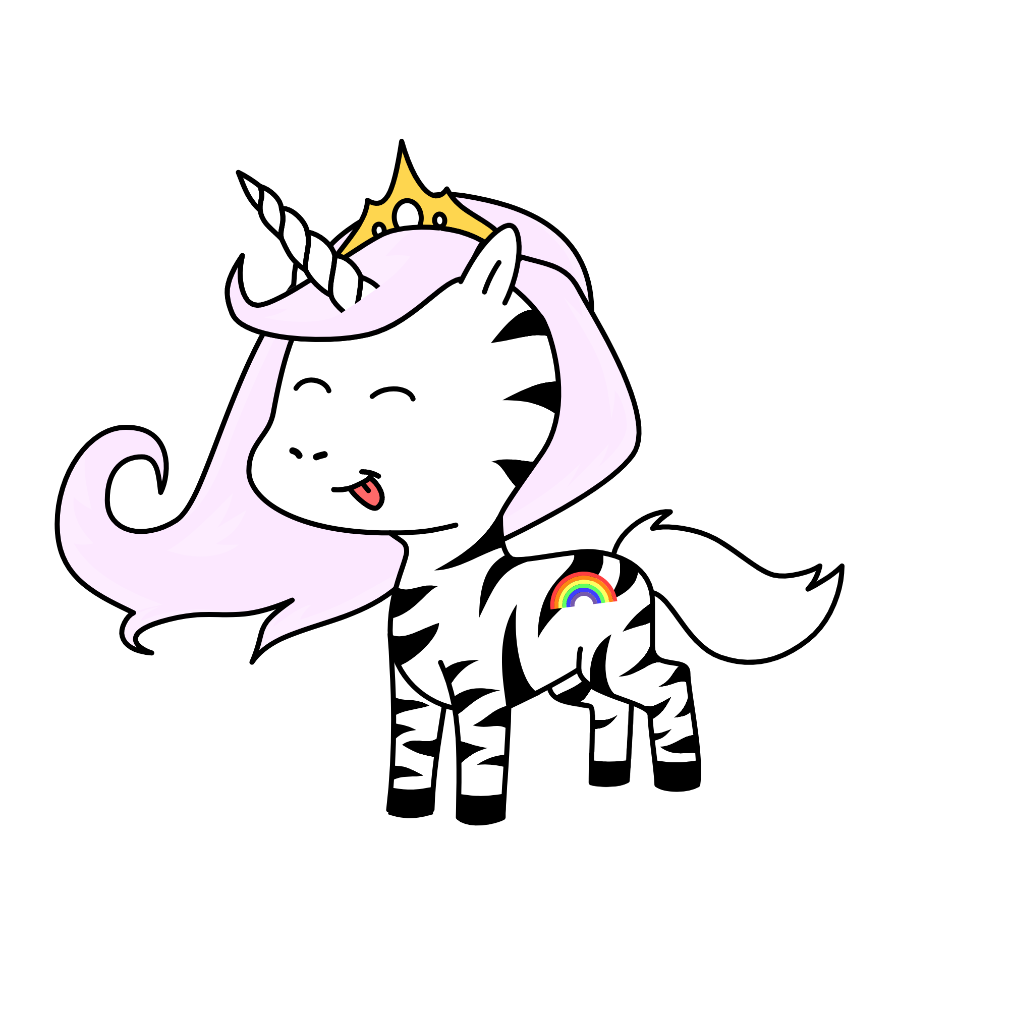 ZebraCorn, the unicorn
