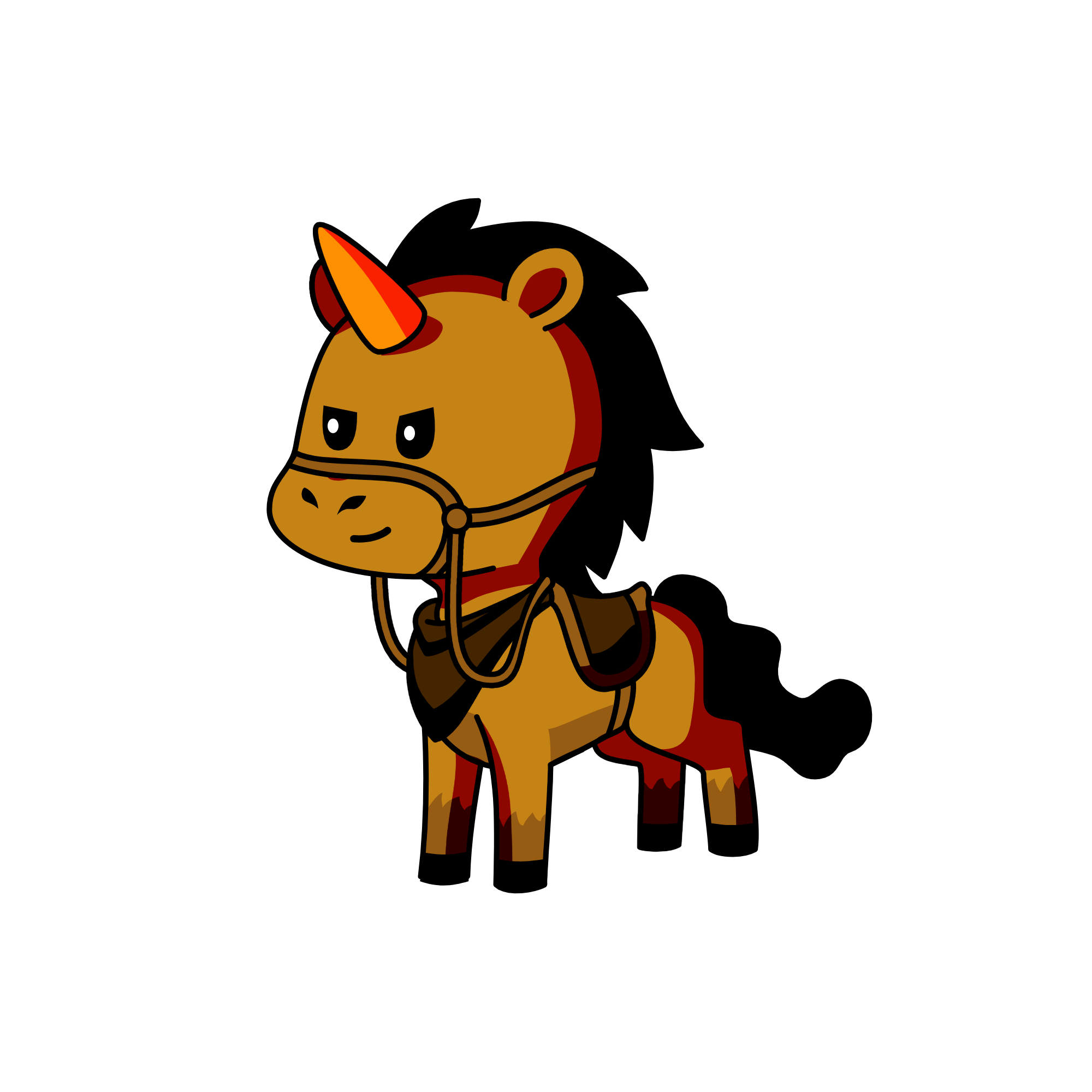 Ducky, the unicorn