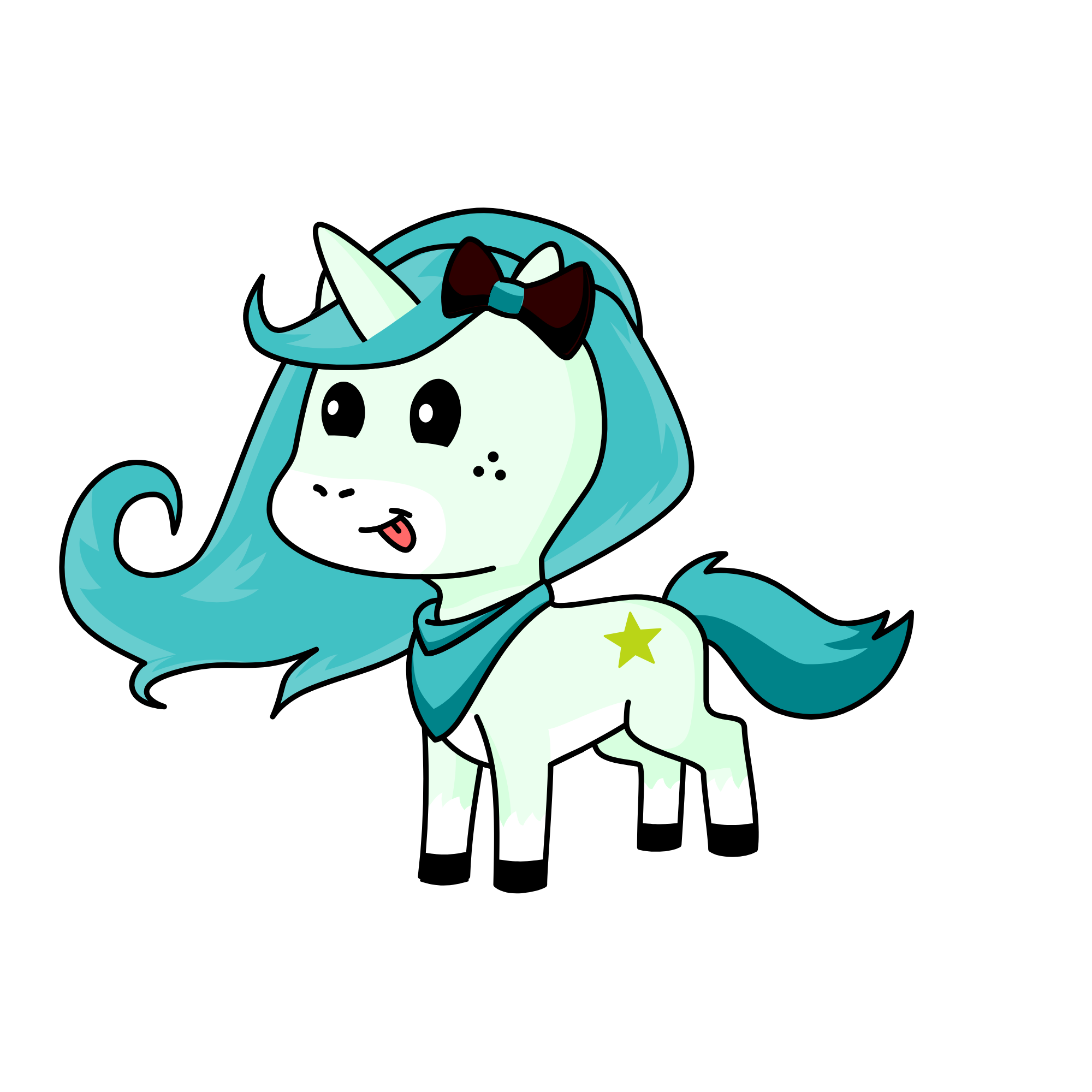 rubish, the unicorn