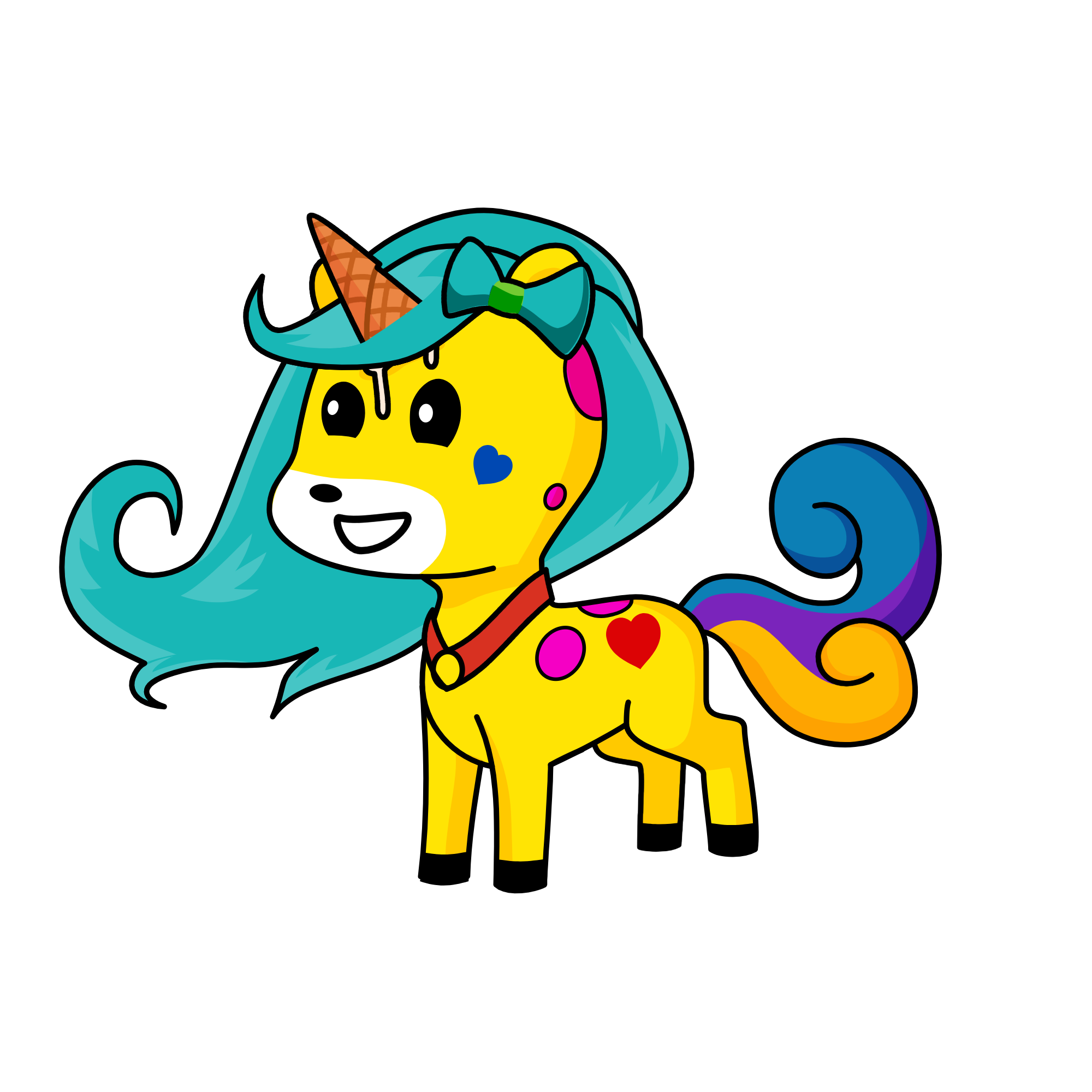 j, the unicorn