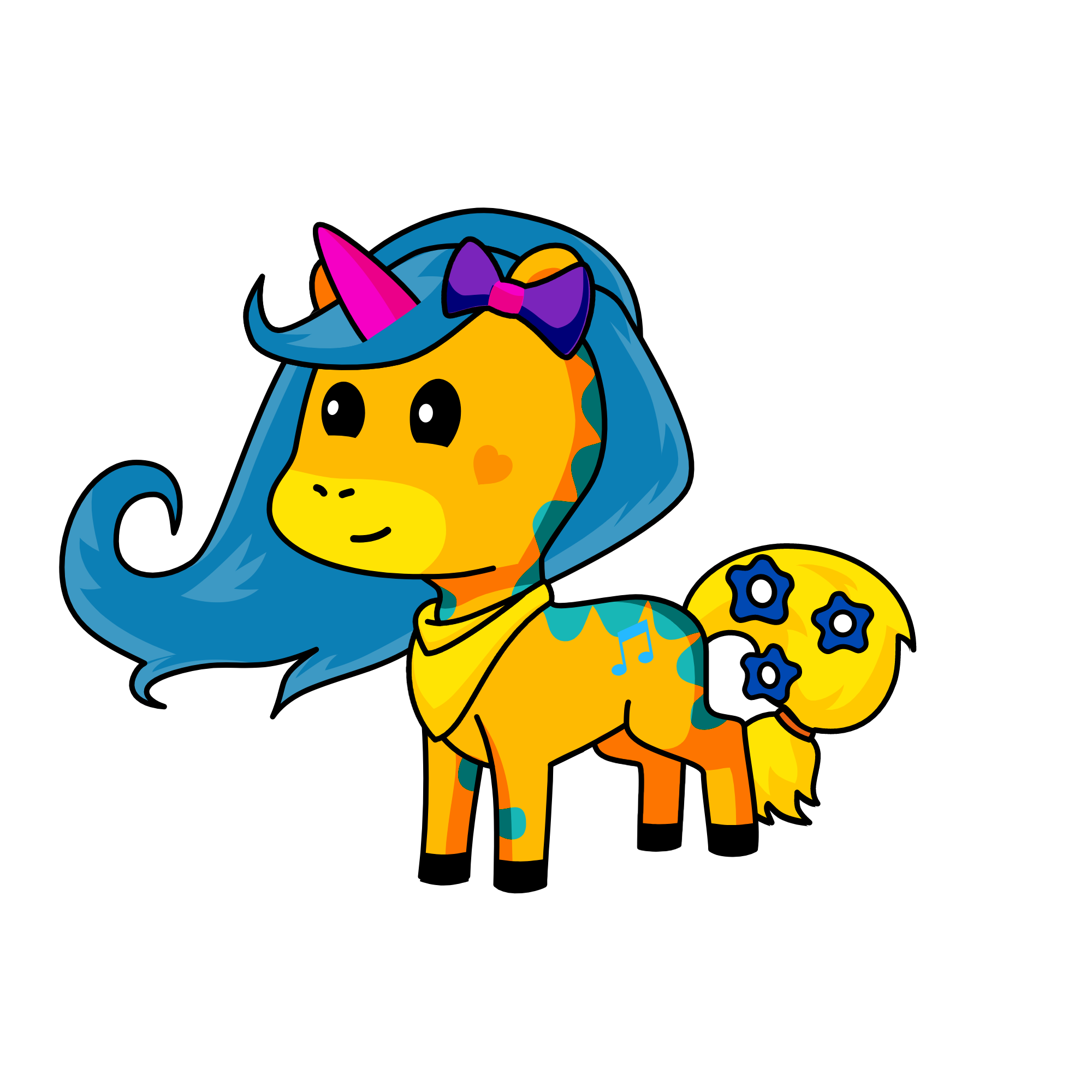 princess, the unicorn