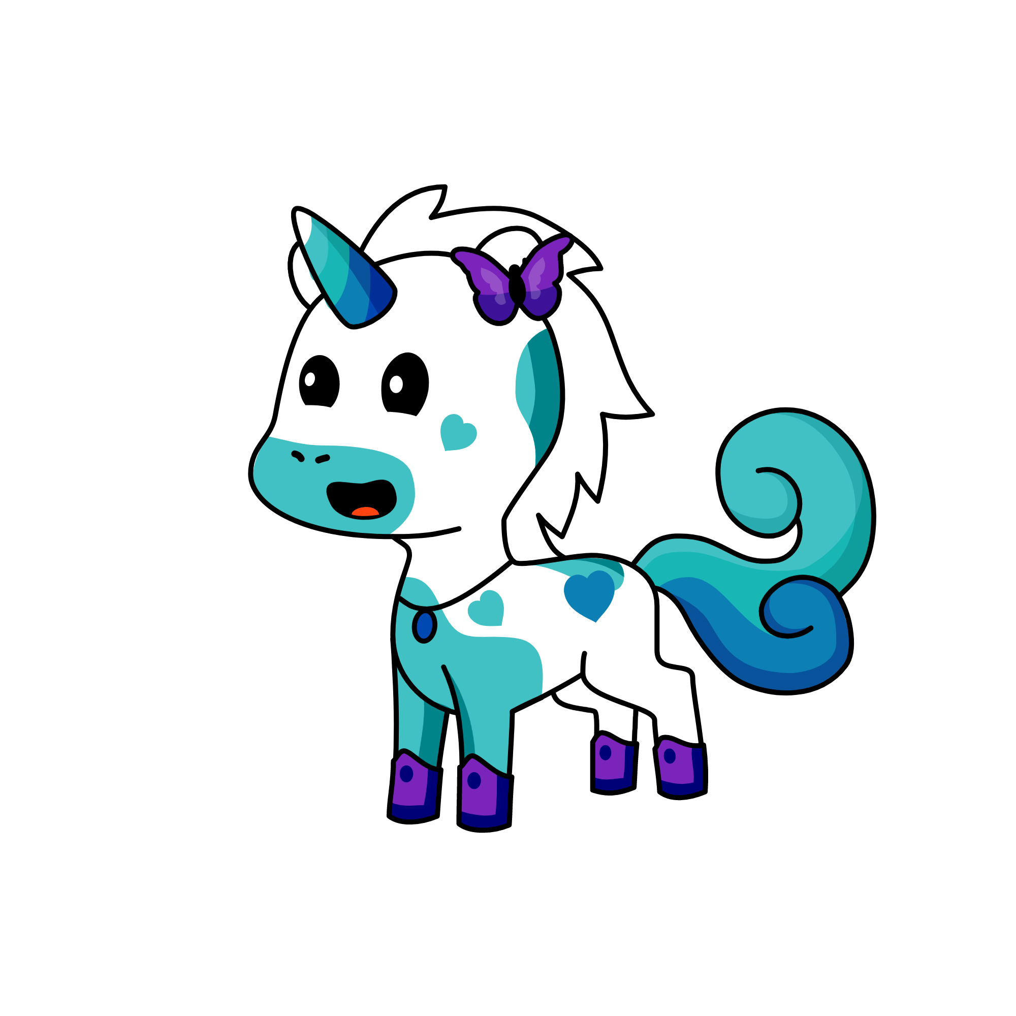 SkyPuff, the unicorn