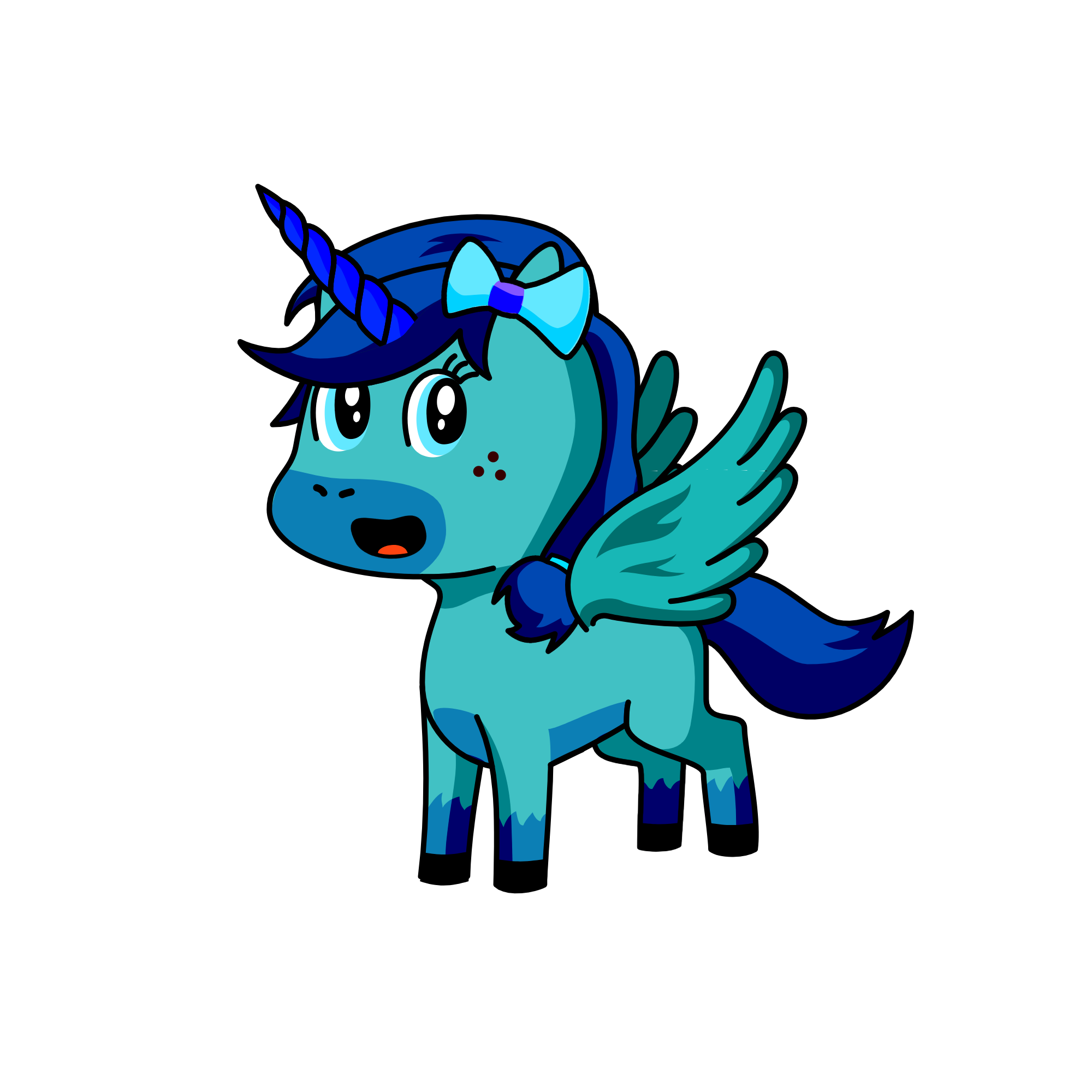 Frostbite, the unicorn