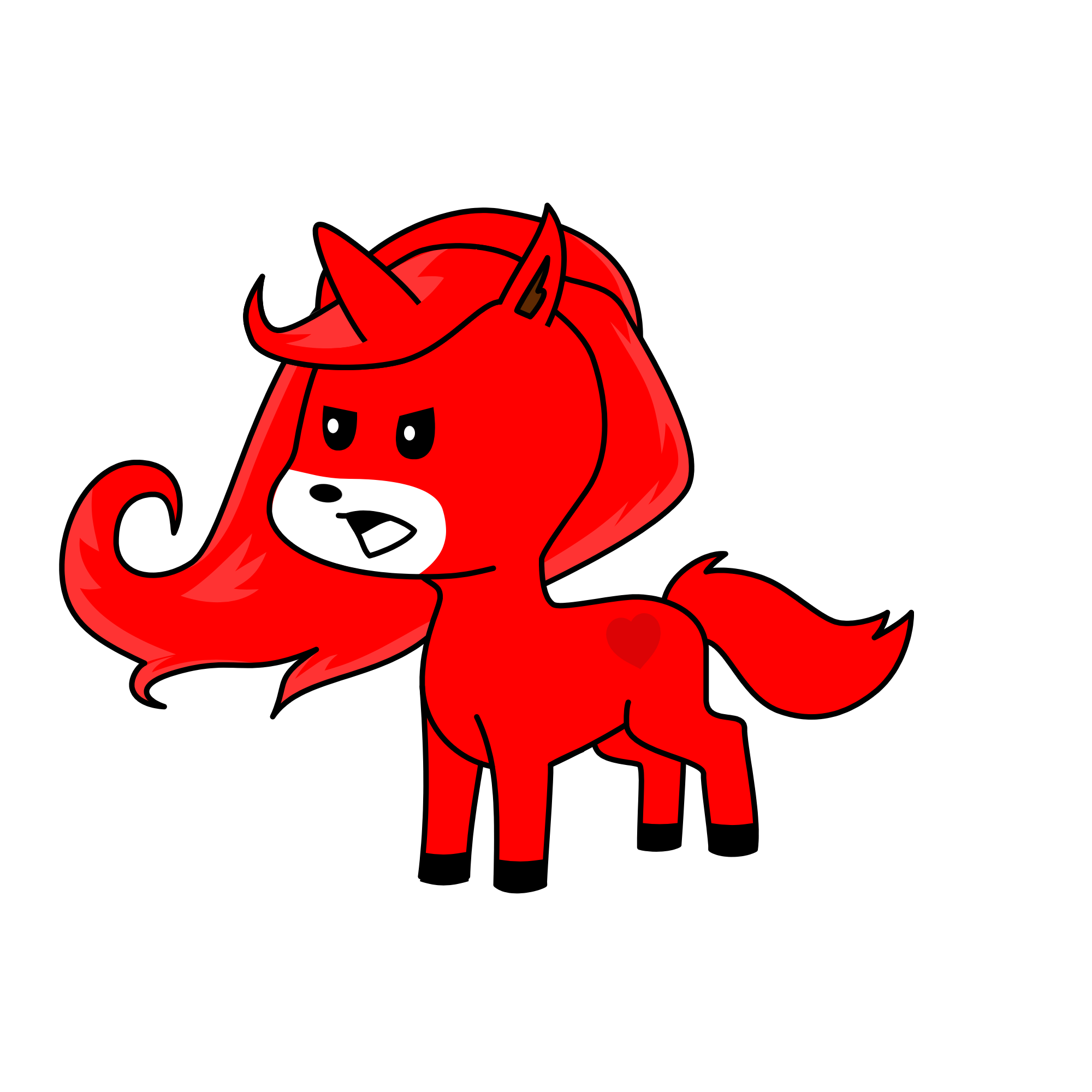 They’re angry, the unicorn