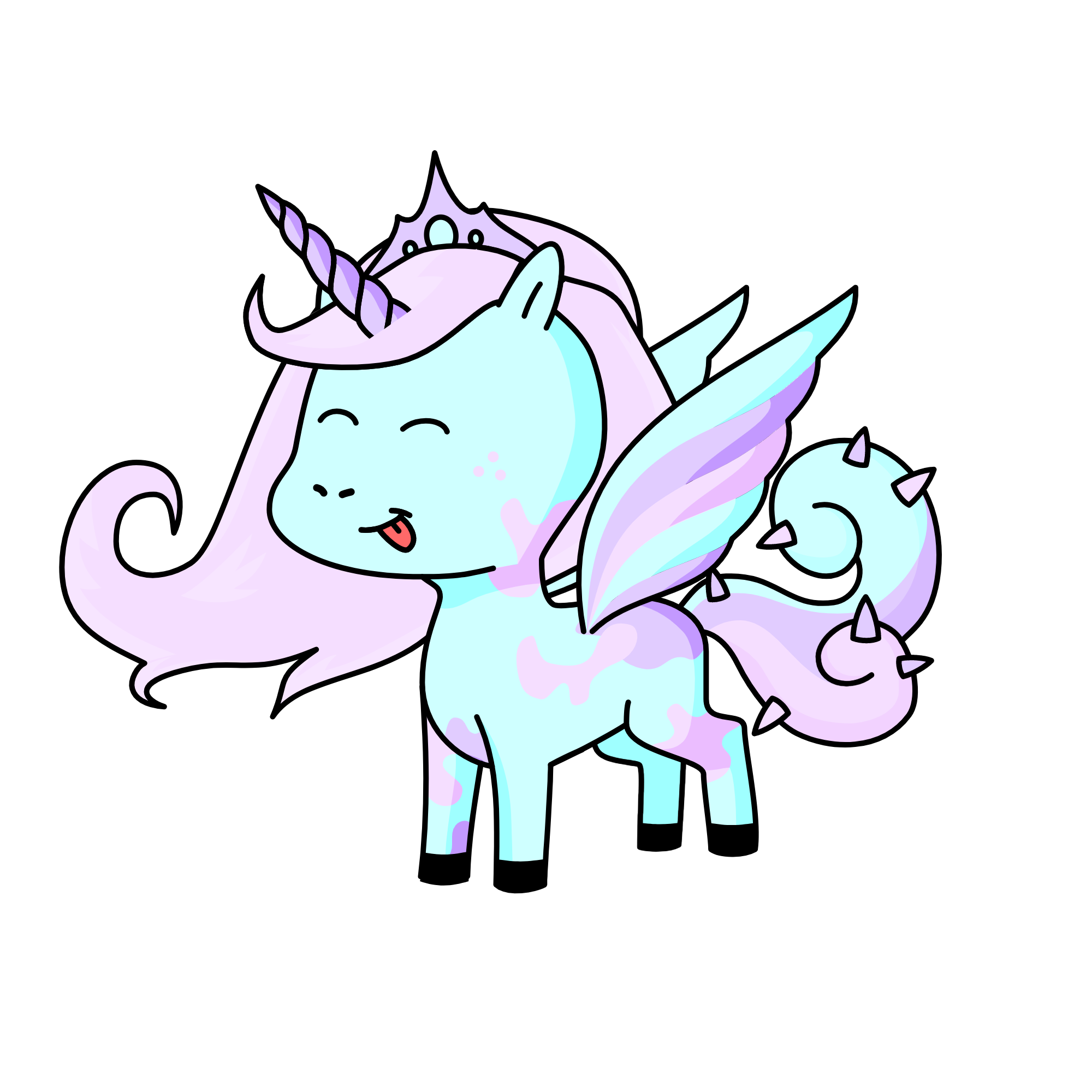 Cotton McCandy, the unicorn