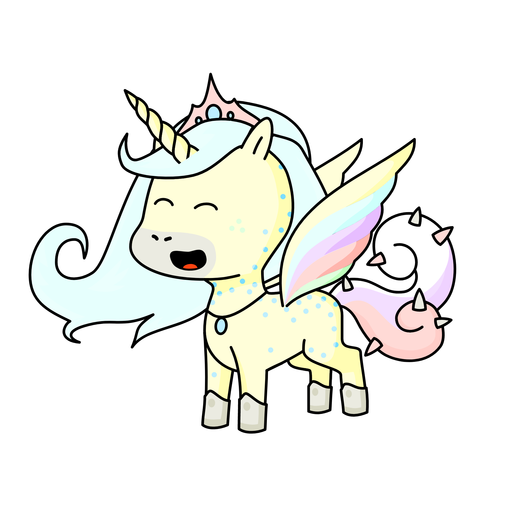 Her Serene Highness Princess Marshella of the Northern Marshes the 1st, the unicorn