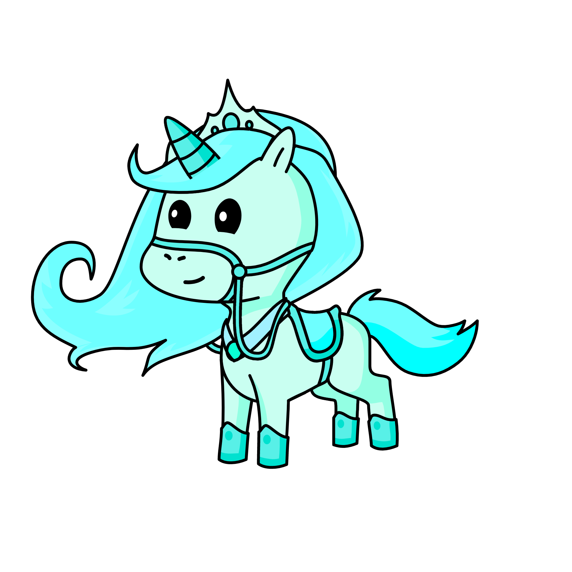 crystal, the unicorn