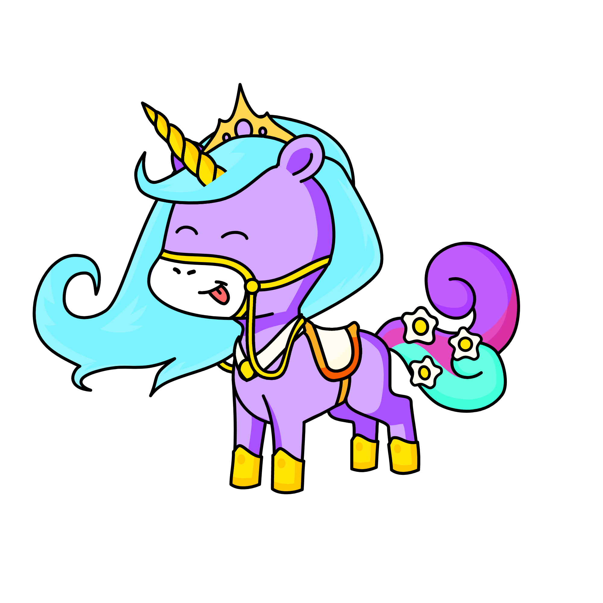 kawaii uni, the unicorn