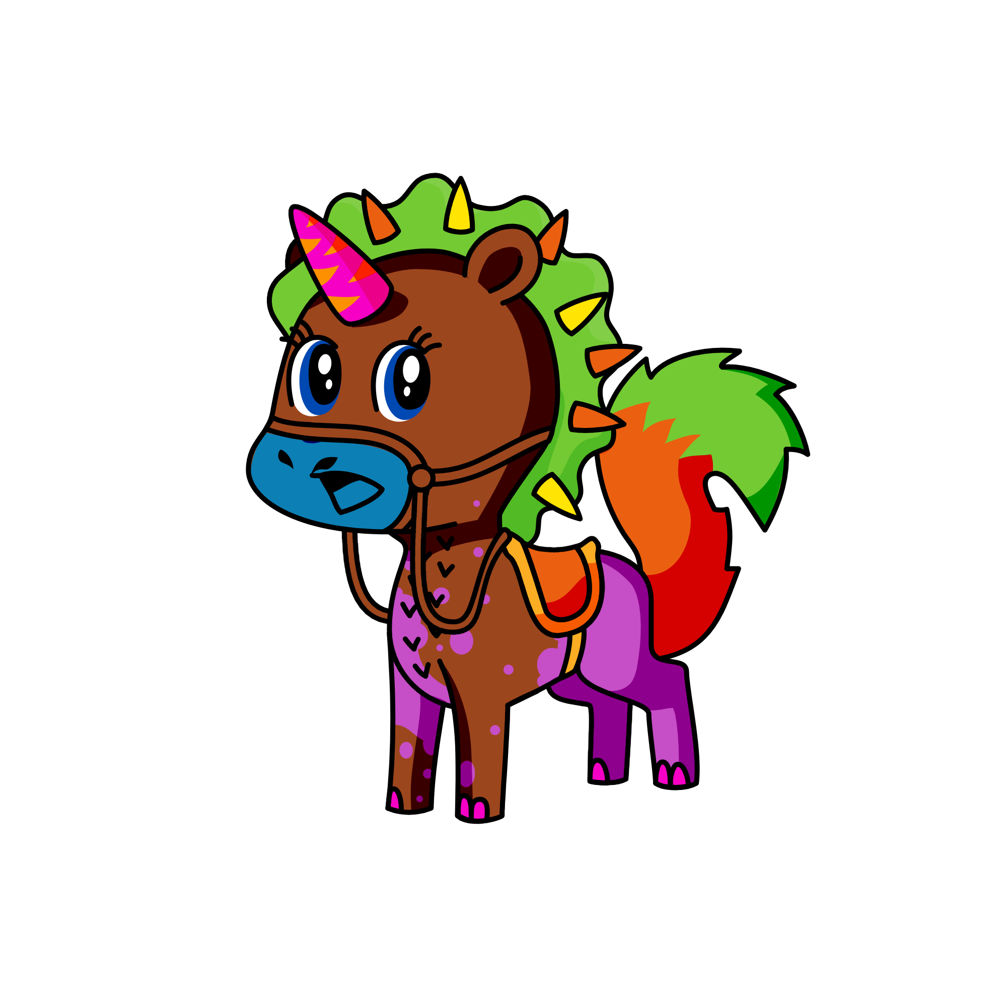 fuglycake, the unicorn