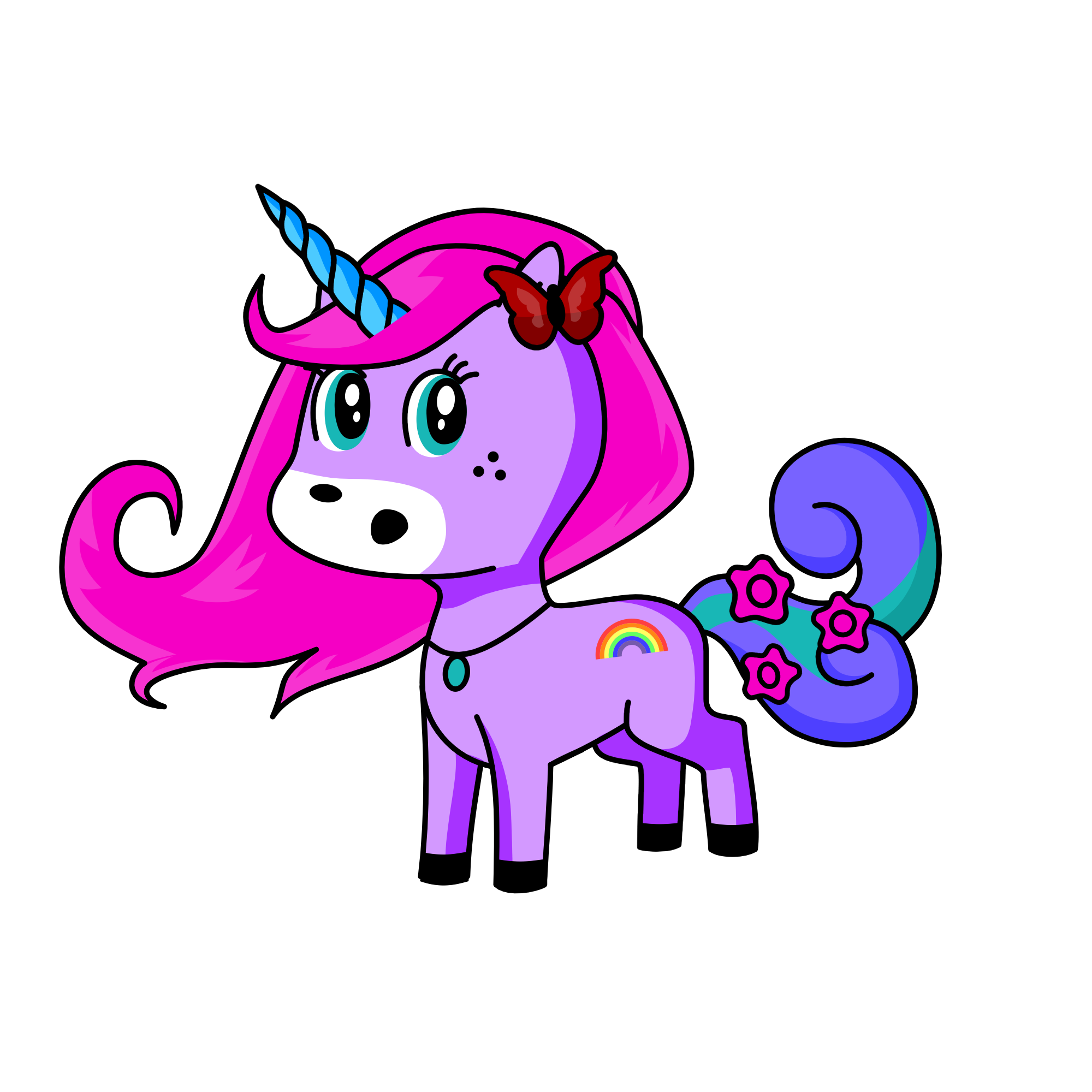 Marinette, the unicorn