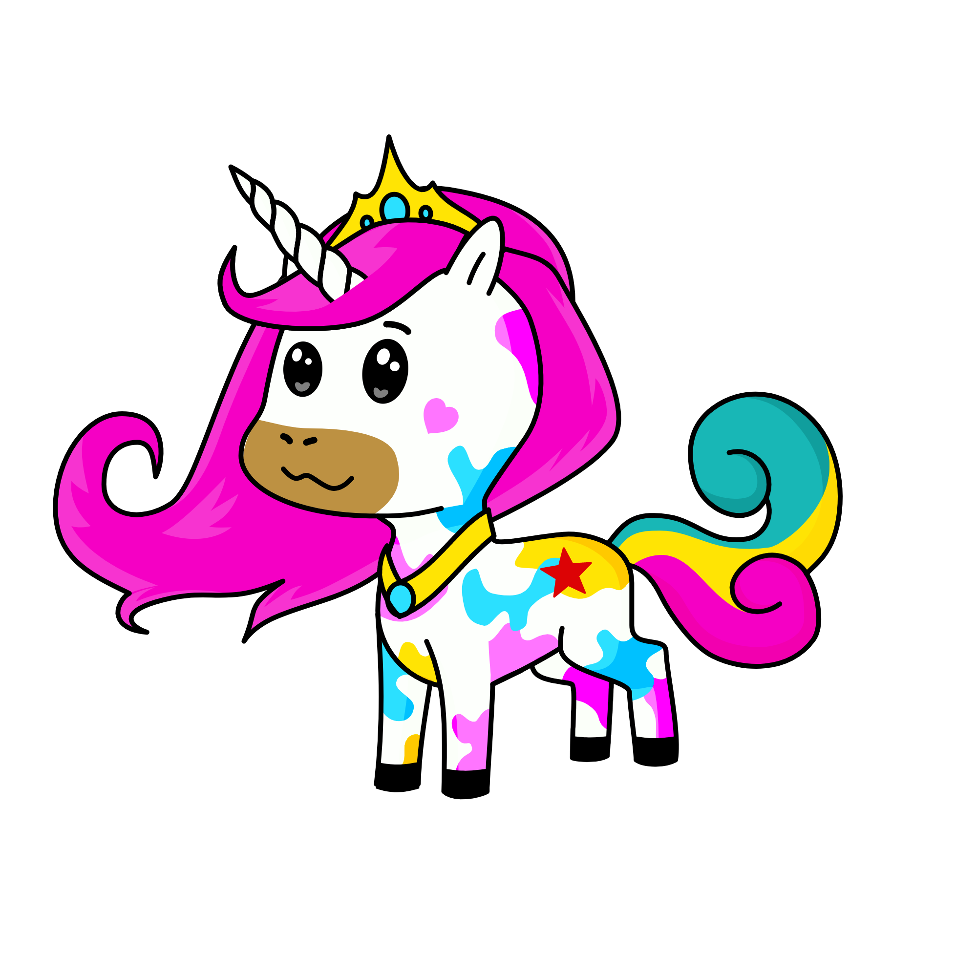 princess claudia, the unicorn