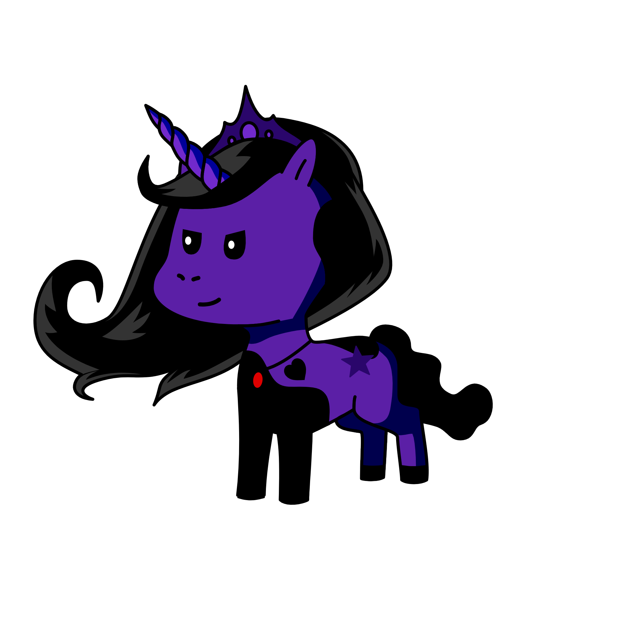 luna, the unicorn