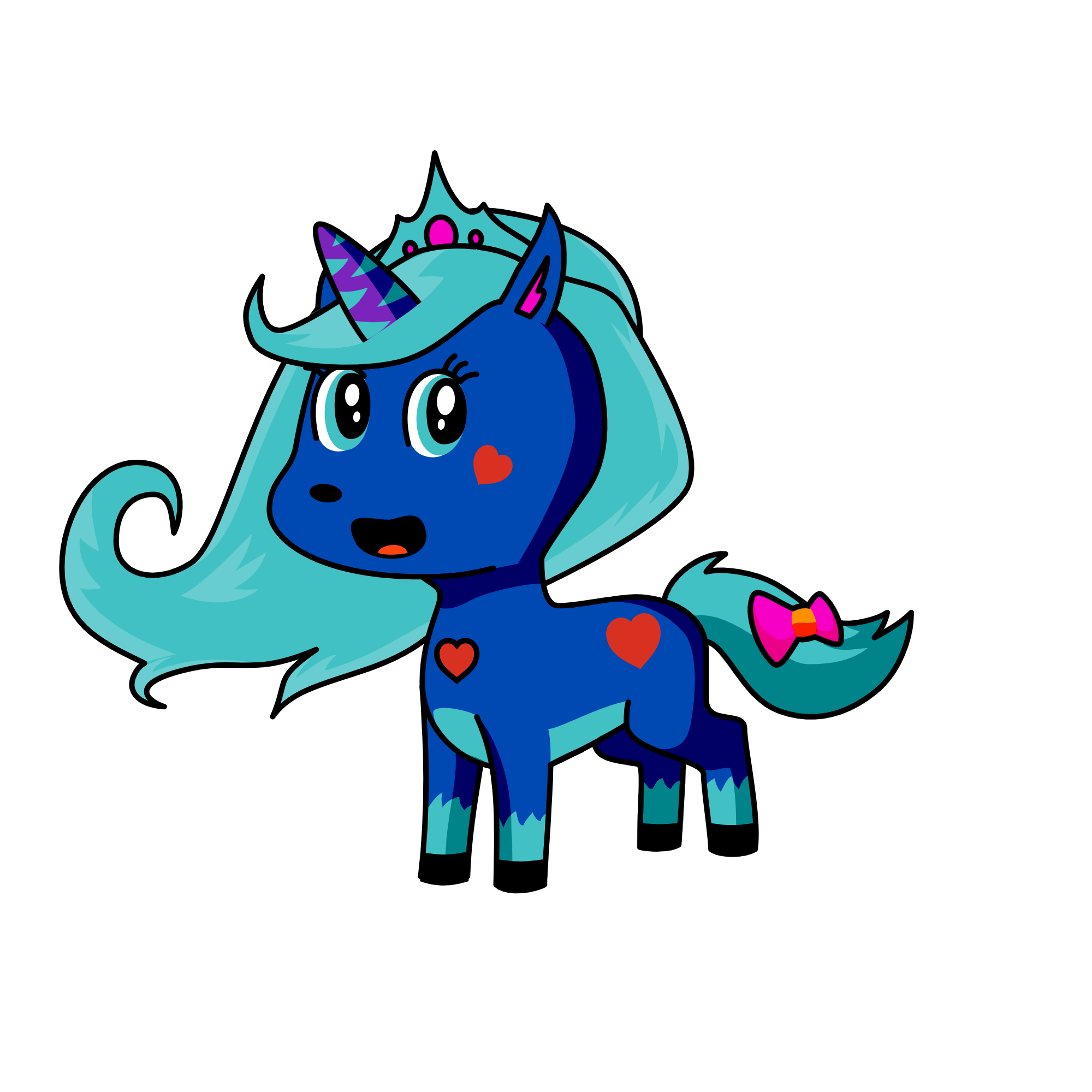 mendy, the unicorn