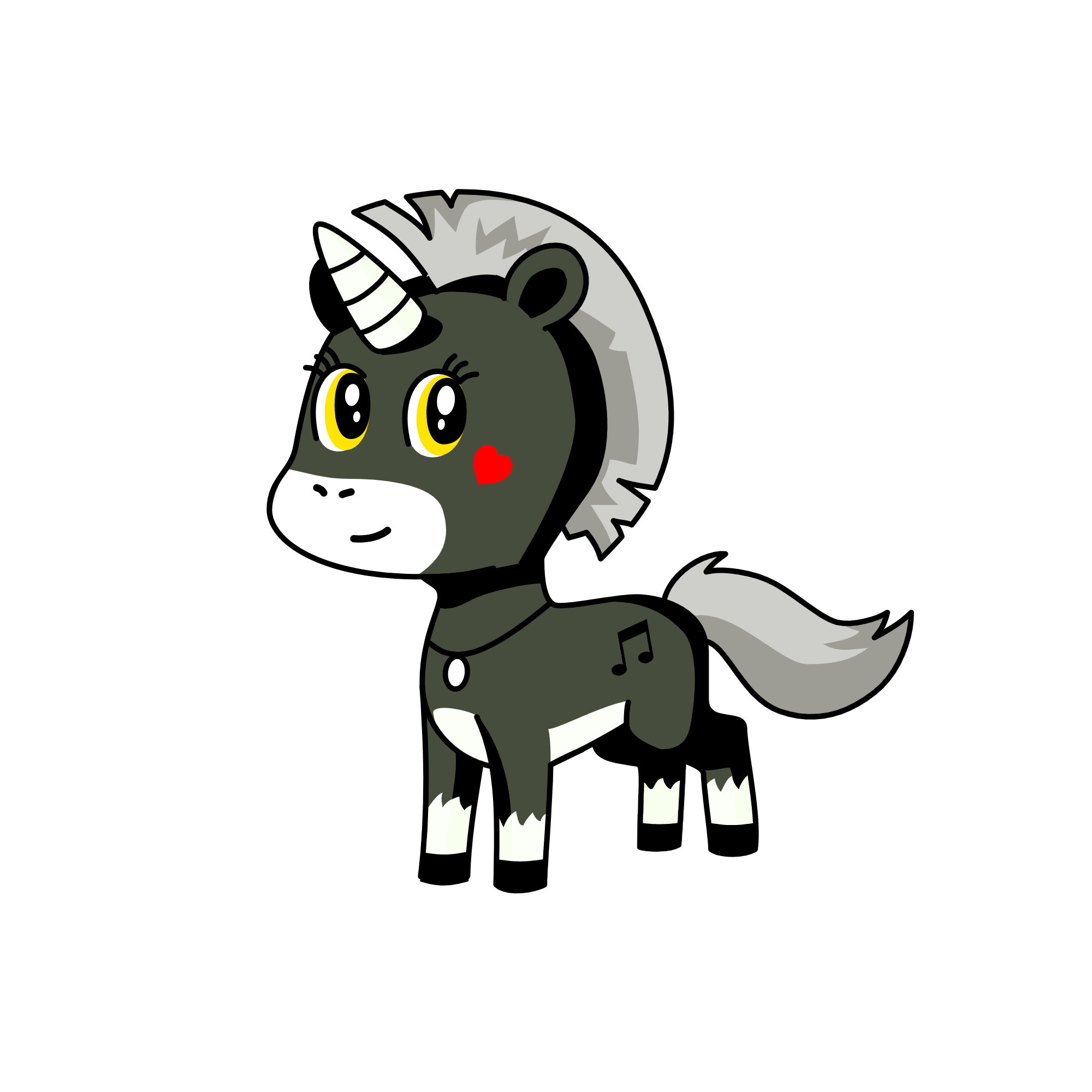 Luna, the unicorn