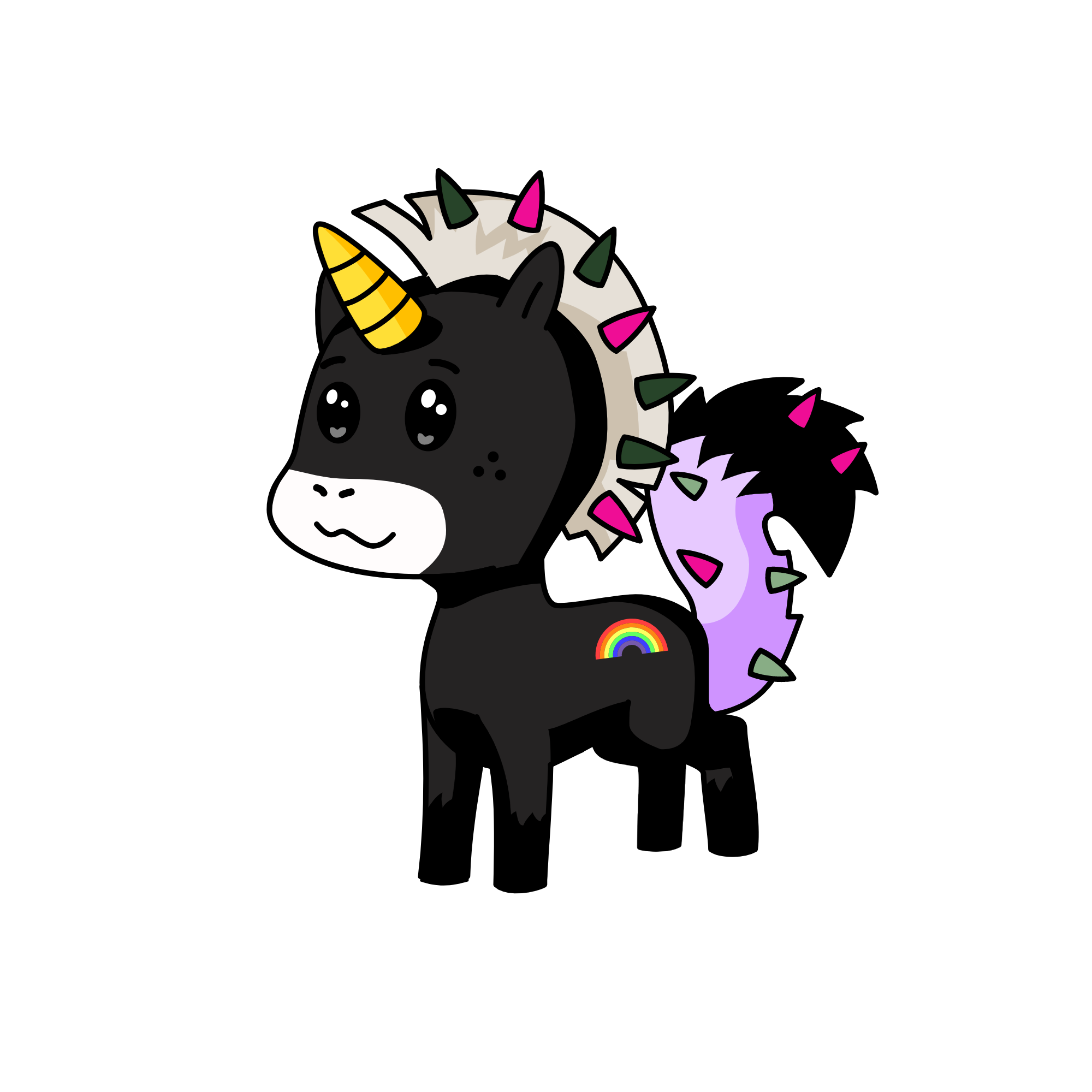 lightning , the unicorn
