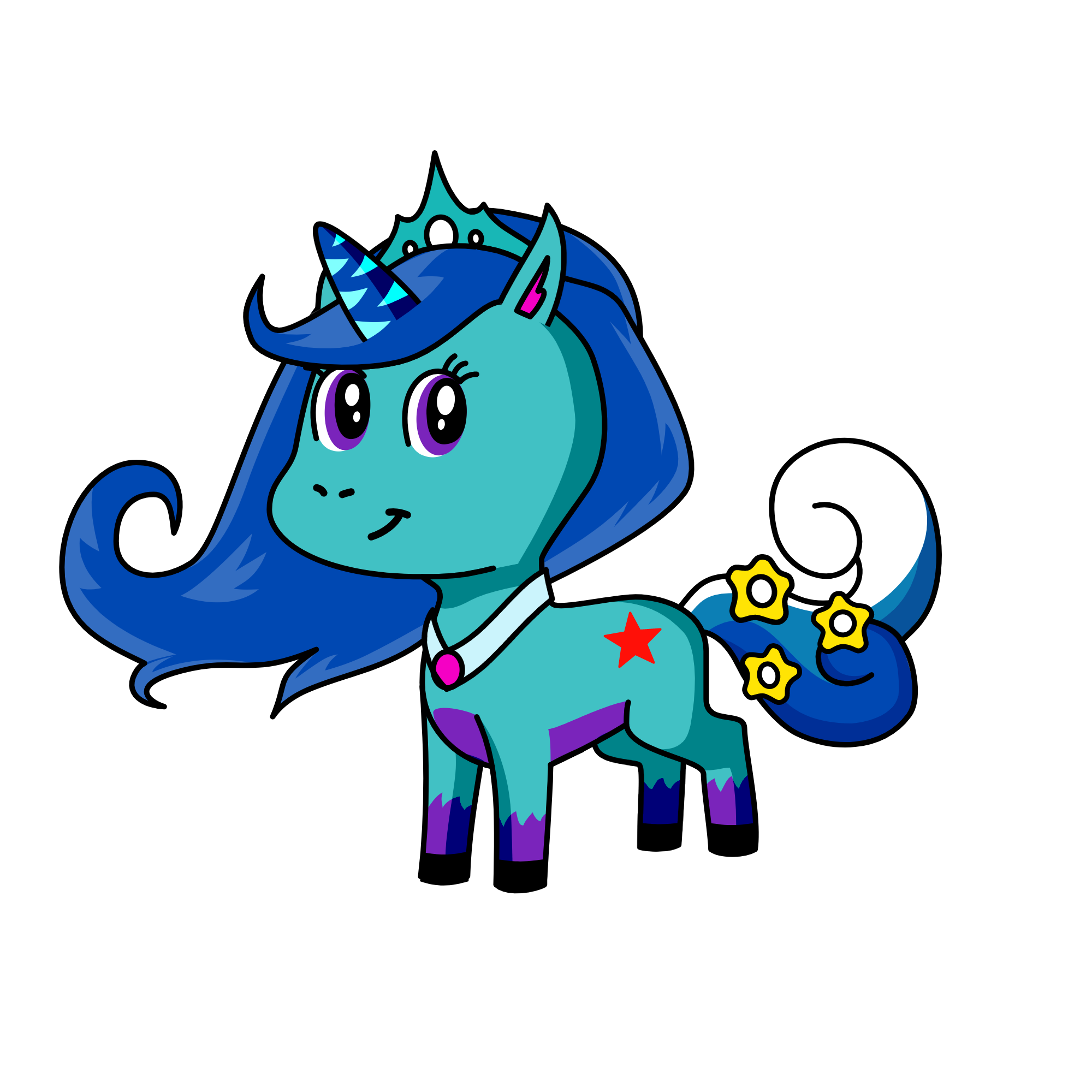 Lisa, the unicorn