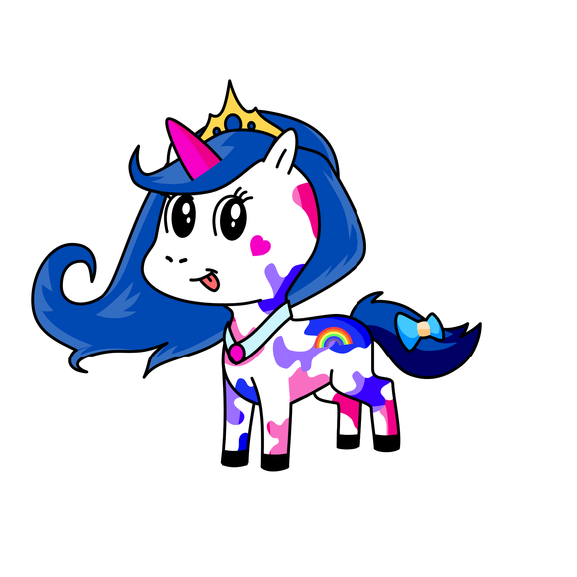 Hi Anika! Sophia here!♡♡, the unicorn