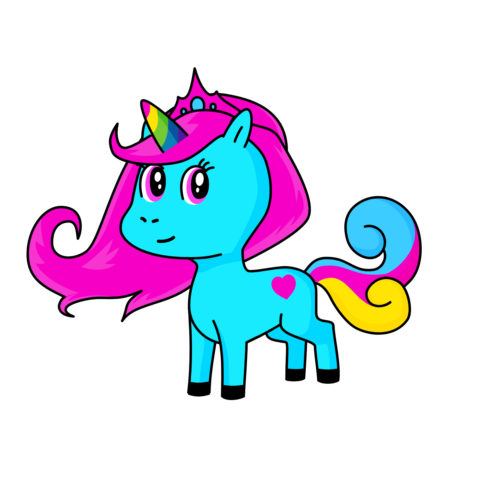 SAPPHIRE!♡♡, the unicorn