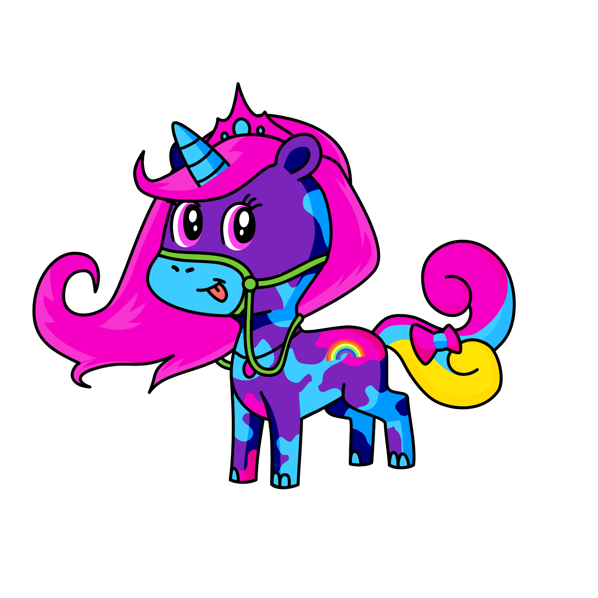 True heart, the unicorn